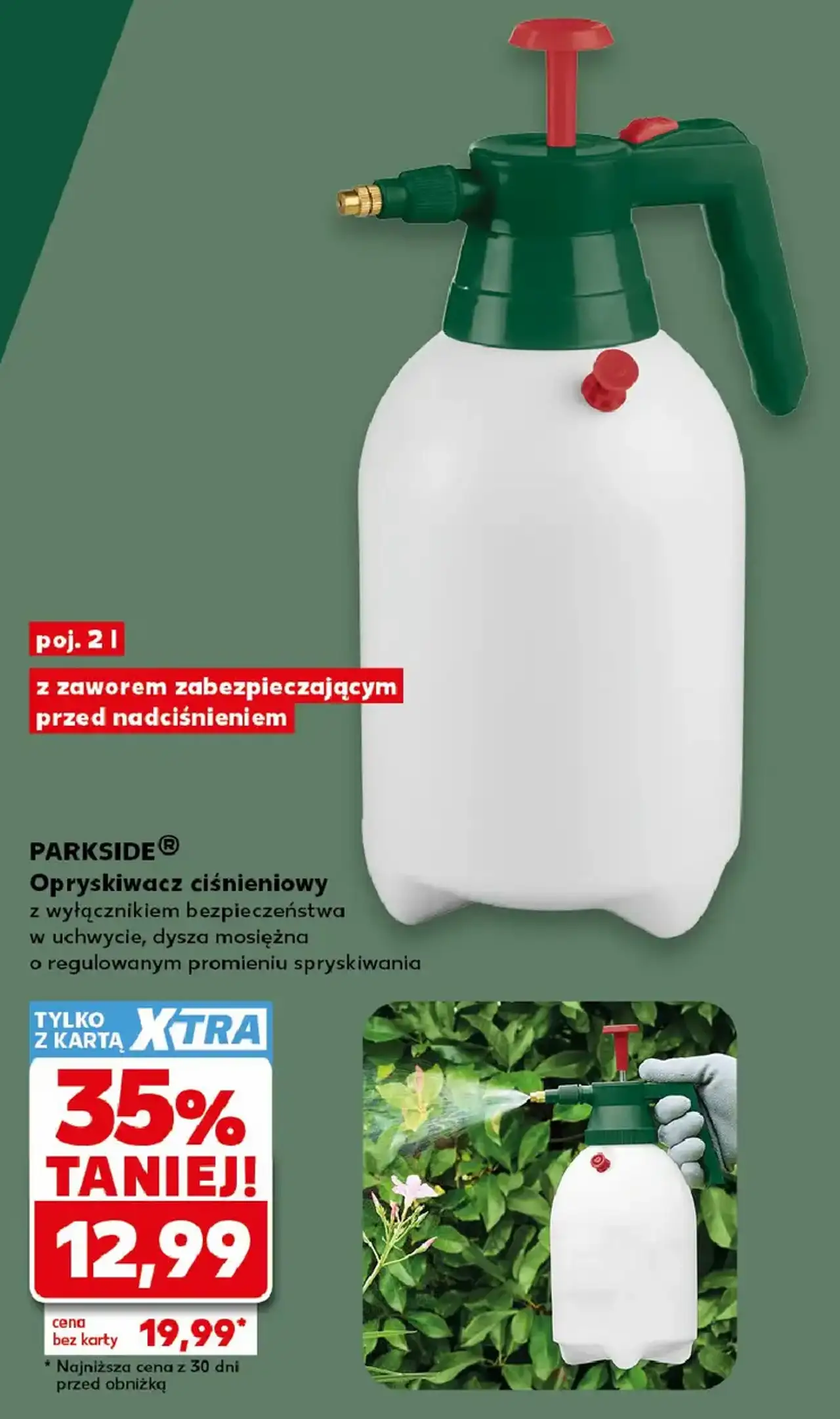 PARKSIDE Opryskiwacz ciśnieniowy