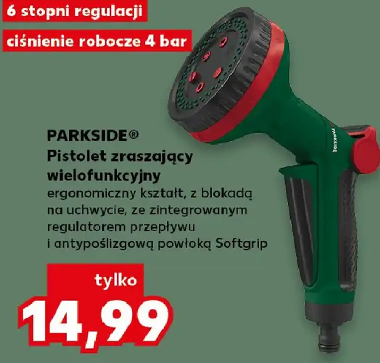 PARKSIDE Pistolet zraszający wielofunkcyjny