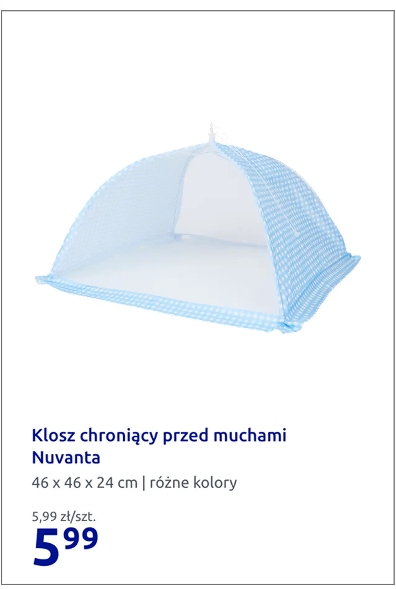 Klosz chroniący przed muchami Nuvanta