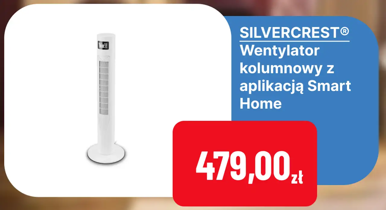 SILVERCREST® Wentylator kolumnowy z aplikacją Smart Home