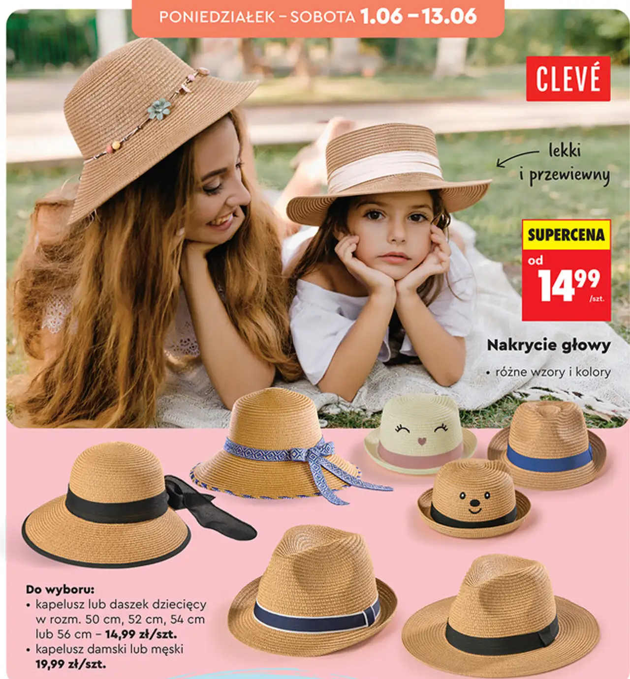 Nakrycie głowy CLEVÉ