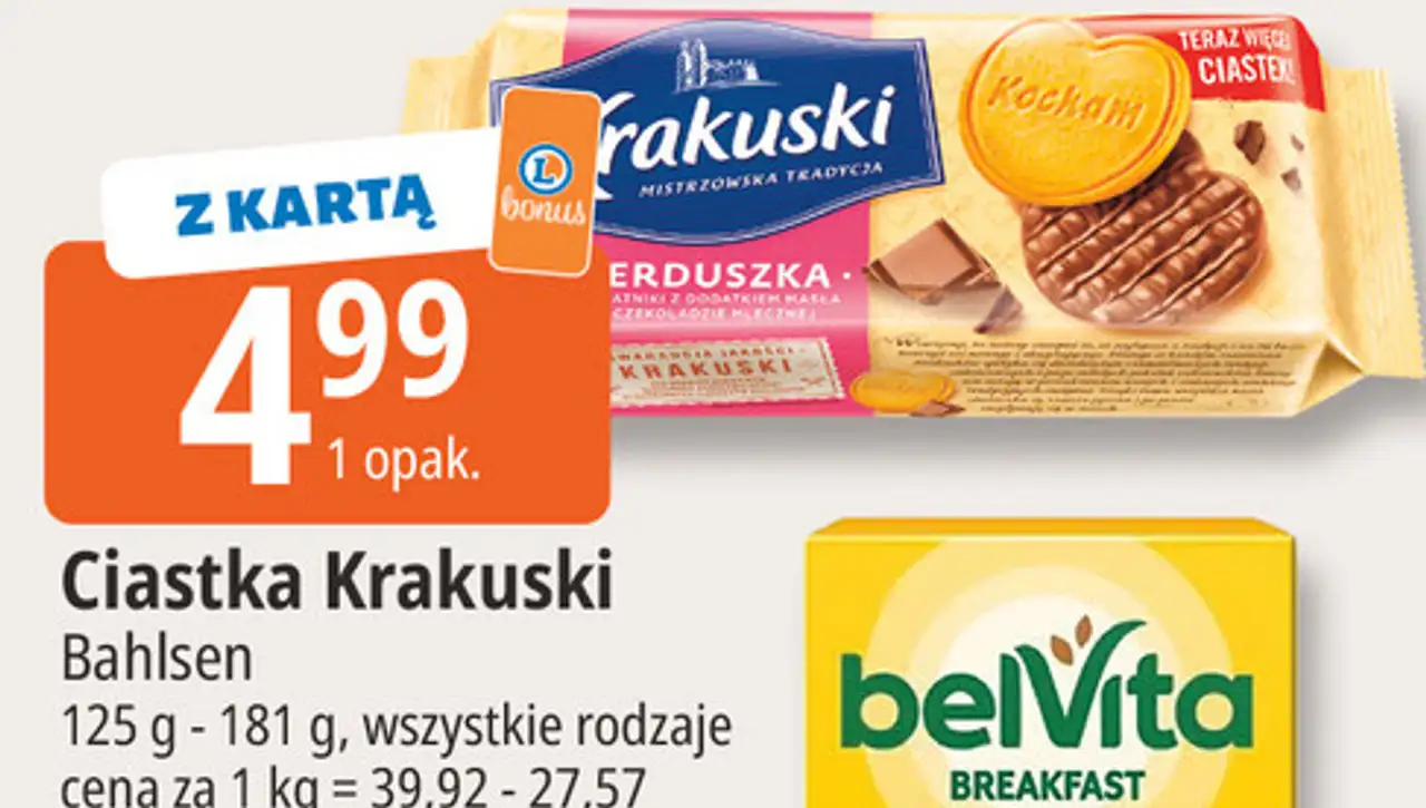 Ciastka Krakuski Bahlsen