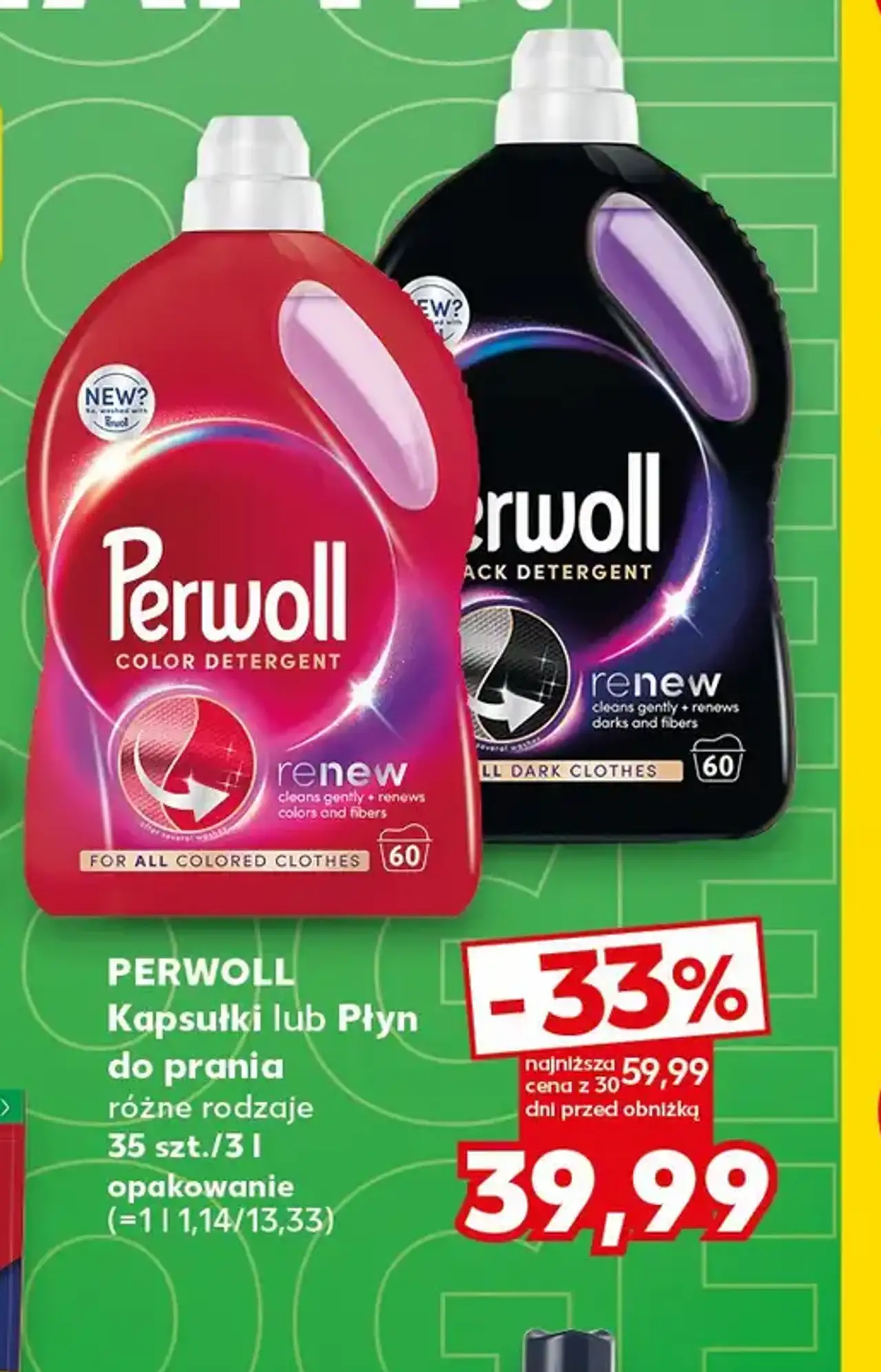 Perwoll Kapsułki lub Płyn do prania