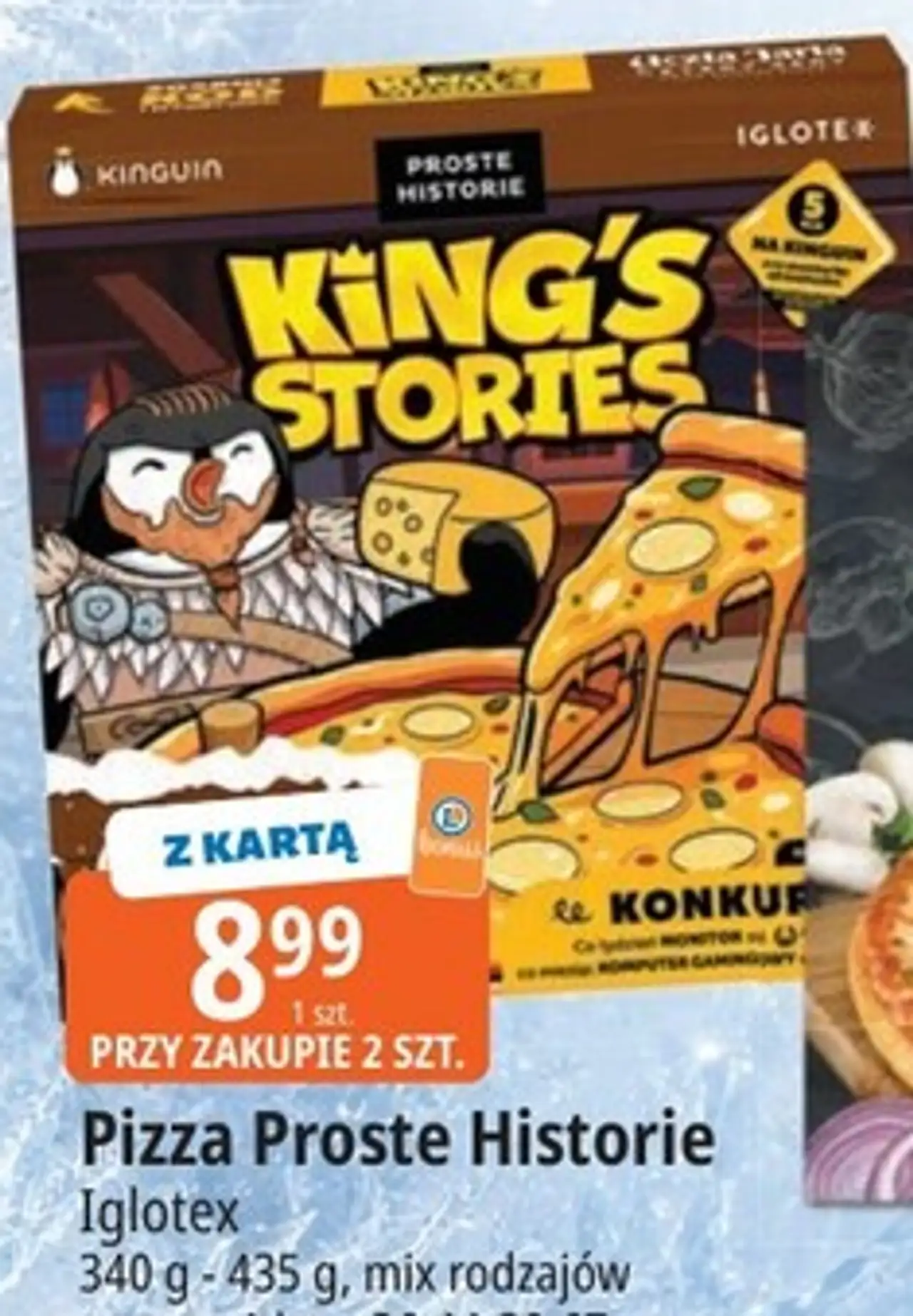 Pizza Proste Historie King's Stories Iglotex