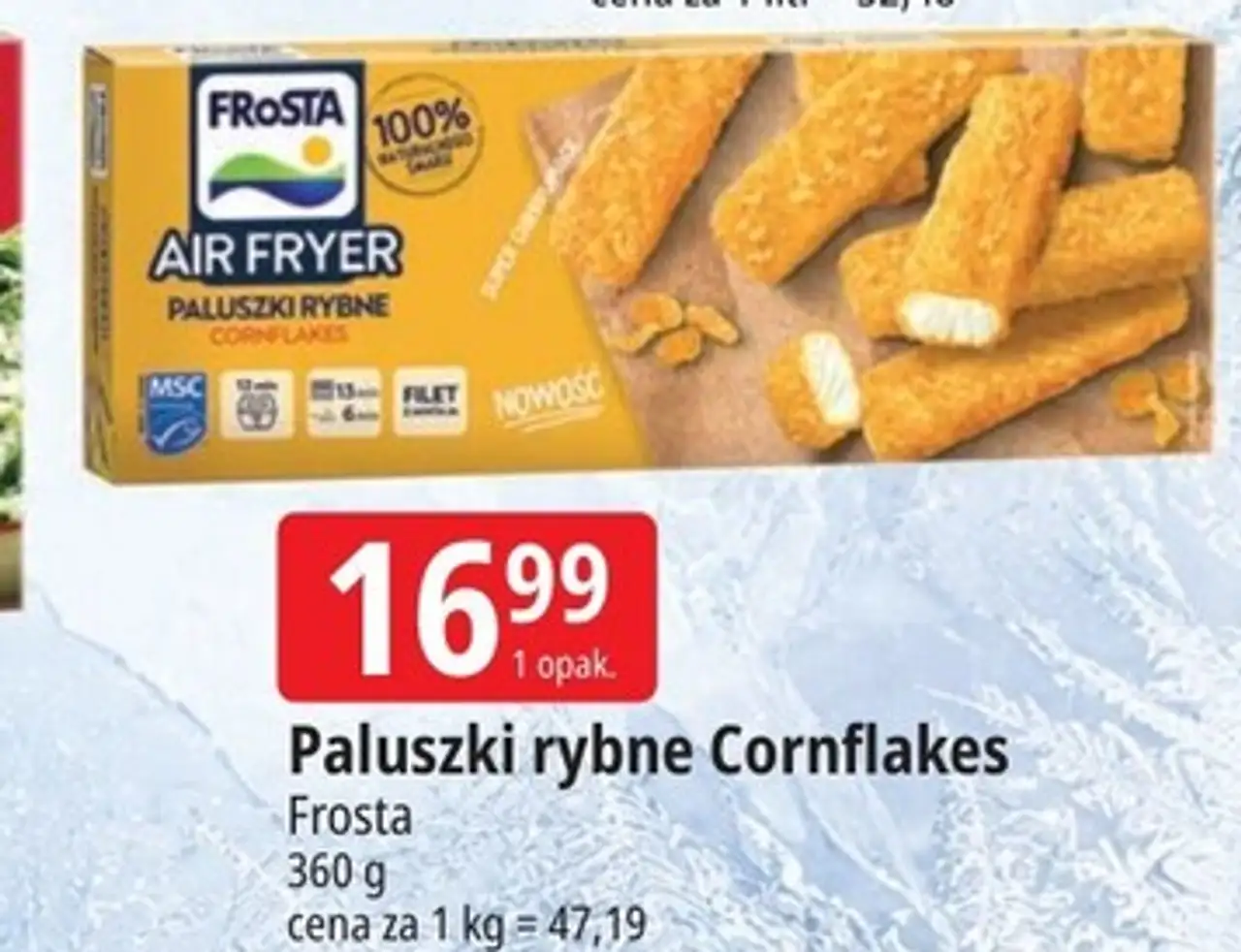 Paluszki rybne Cornflakes Frosta