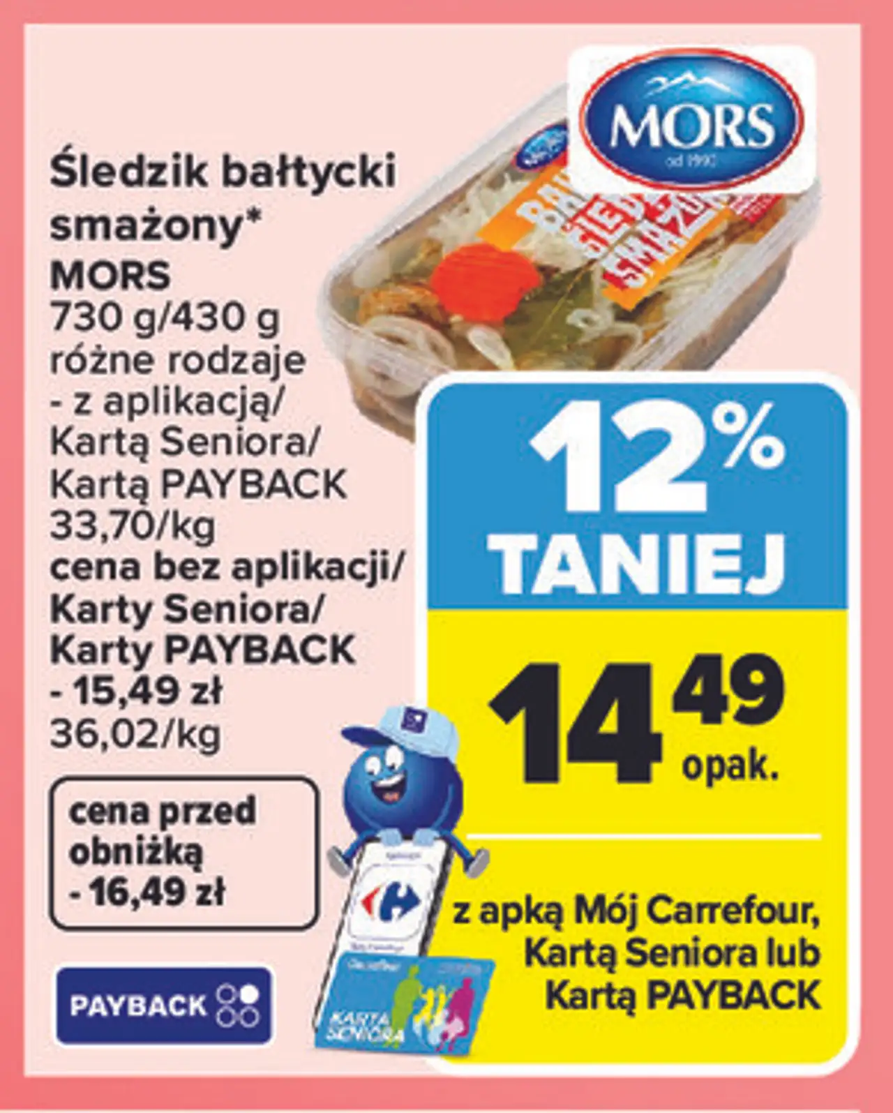Śledzik bałtycki smażony MORS