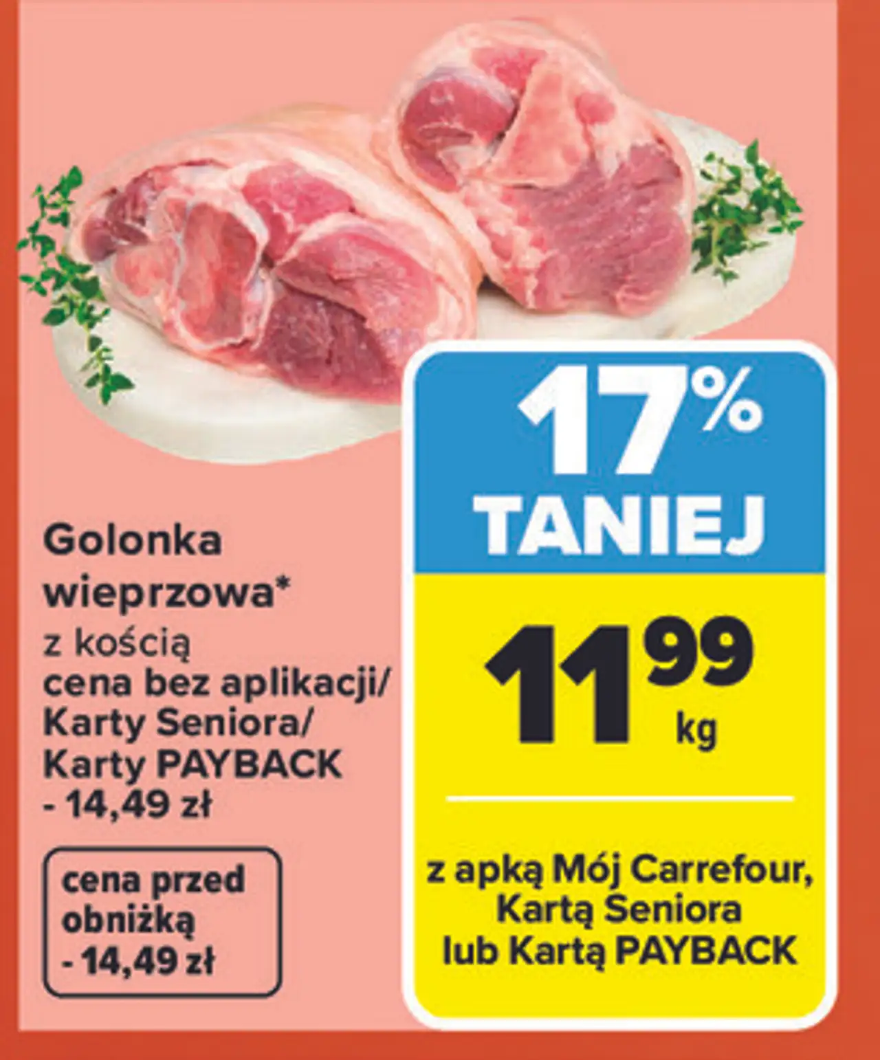 Golonka wieprzowa z kością