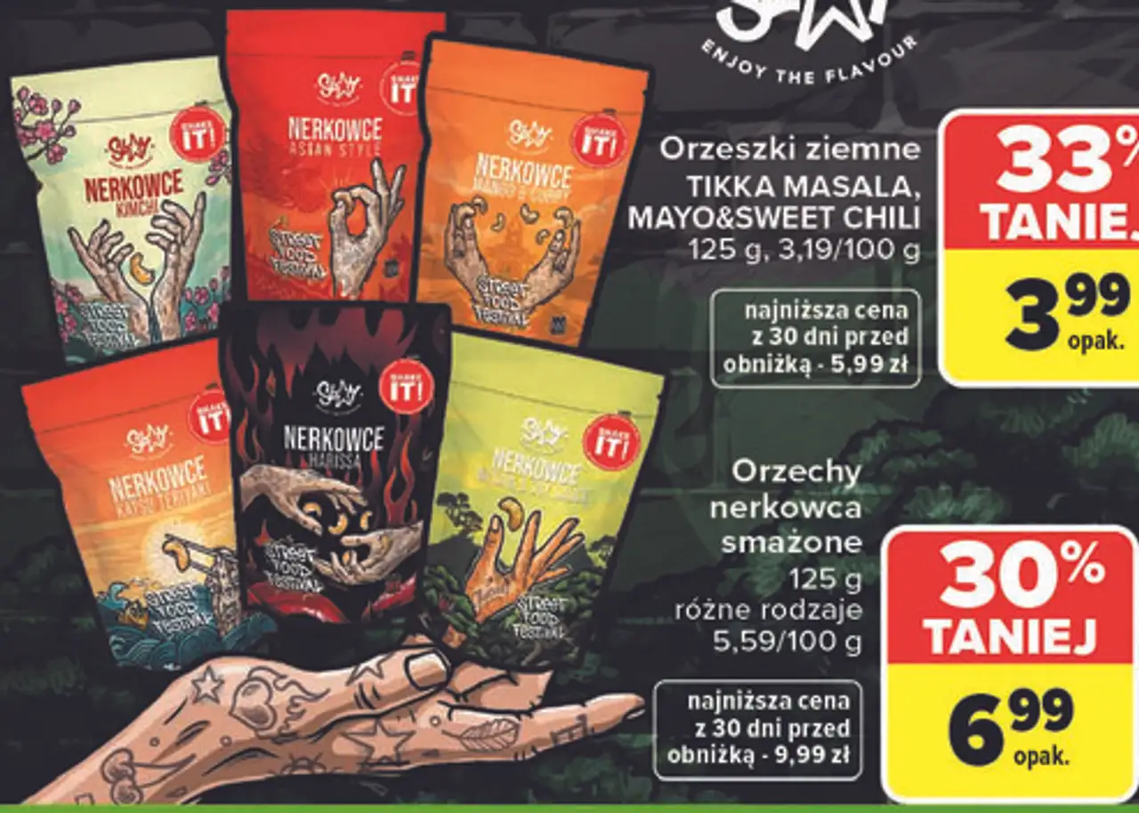 Slay Orzechy nerkowca smażone