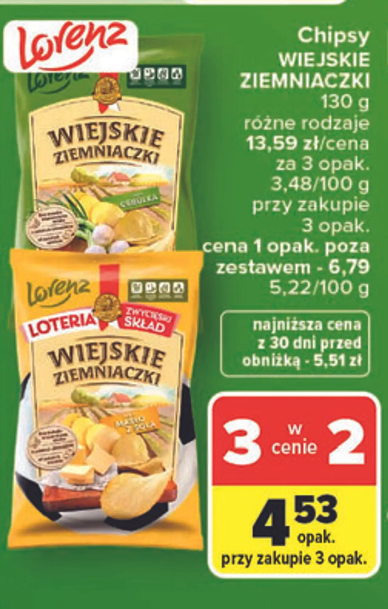 Chipsy WIEJSKIE ZIEMNIACZKI