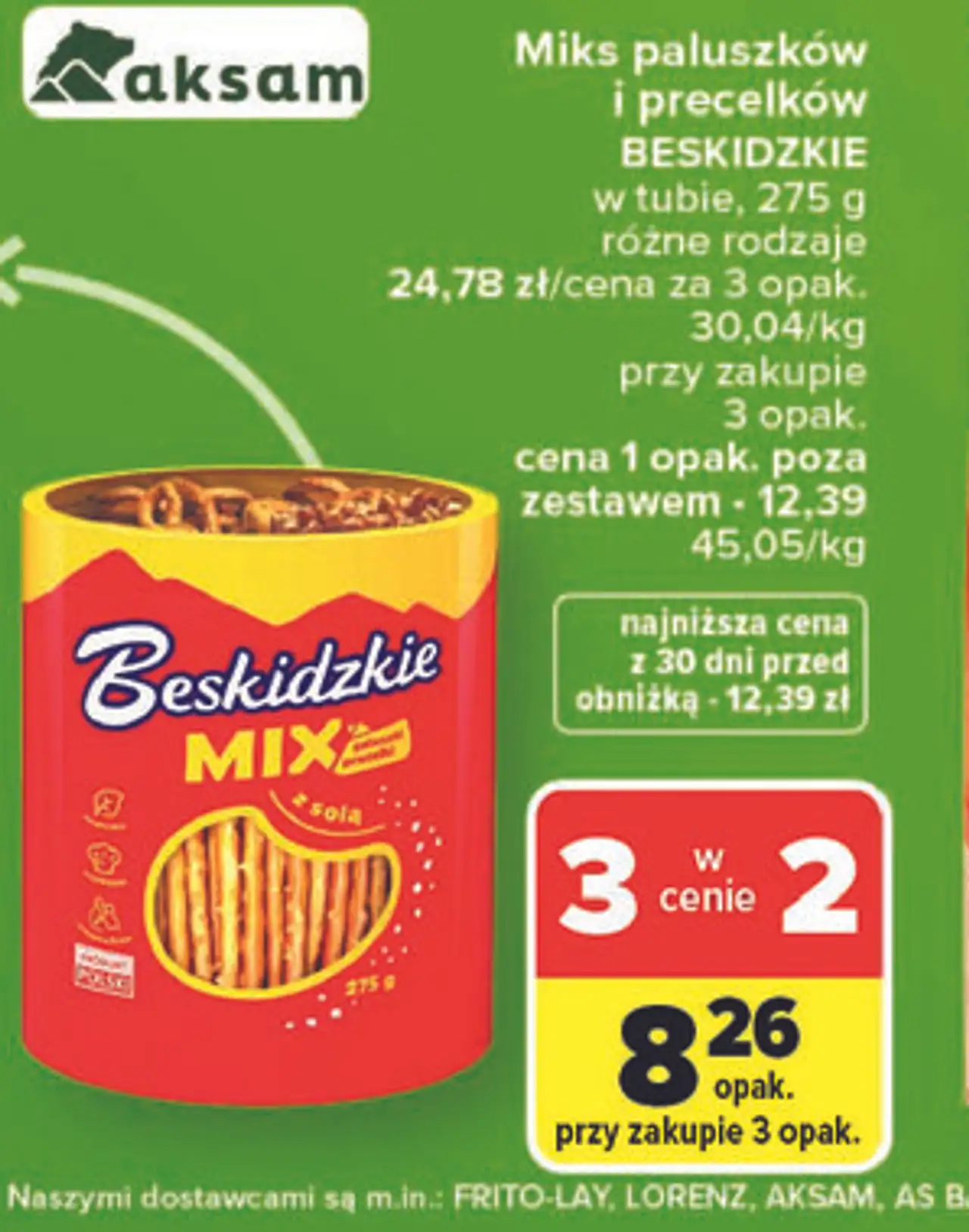 Miks paluszków i precelków BESKIDZKIE