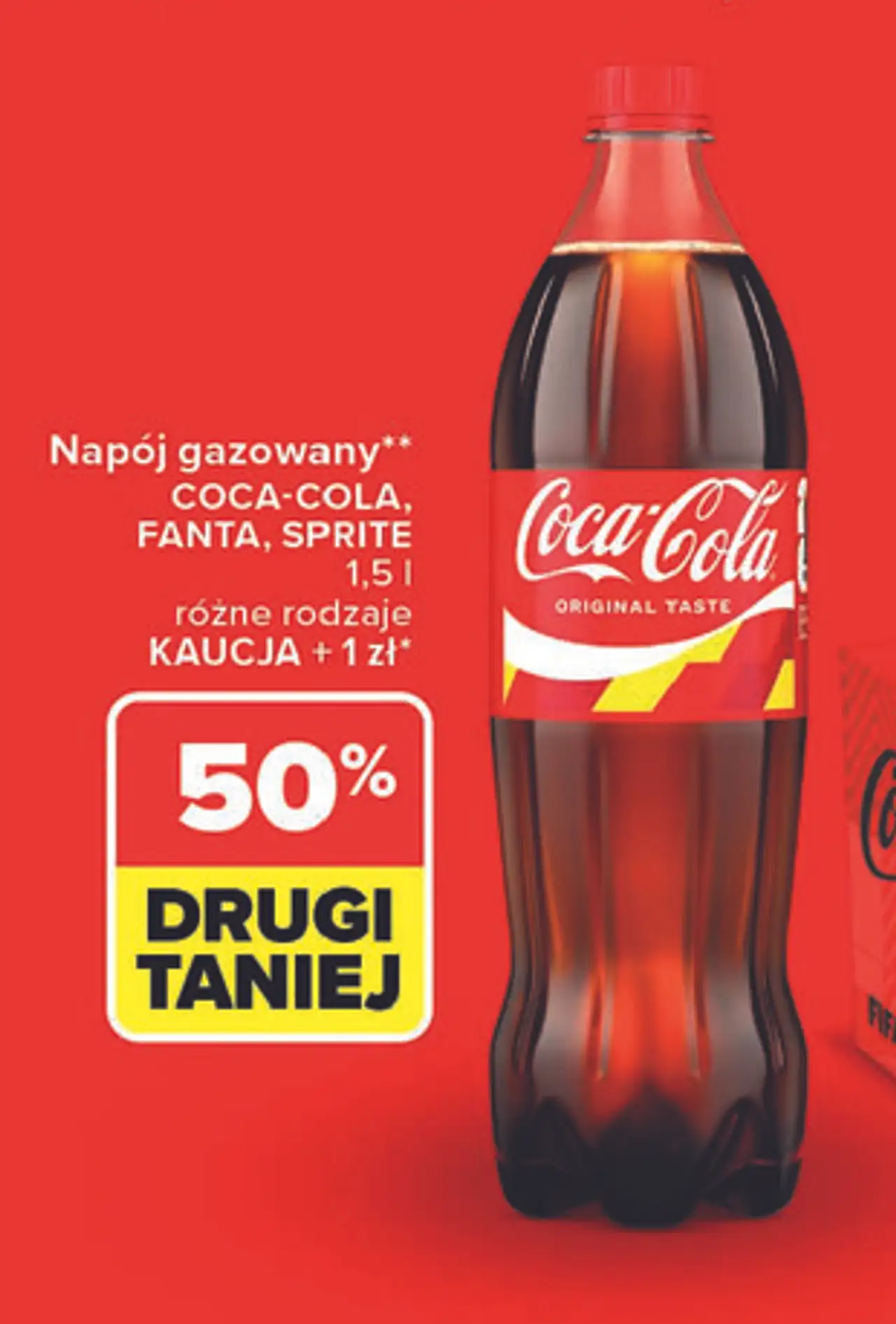 Napój gazowany Coca-Cola, Fanta, Sprite