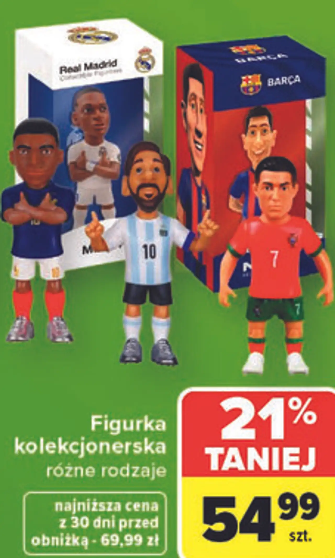 Figurka kolekcjonerska różne rodzaje