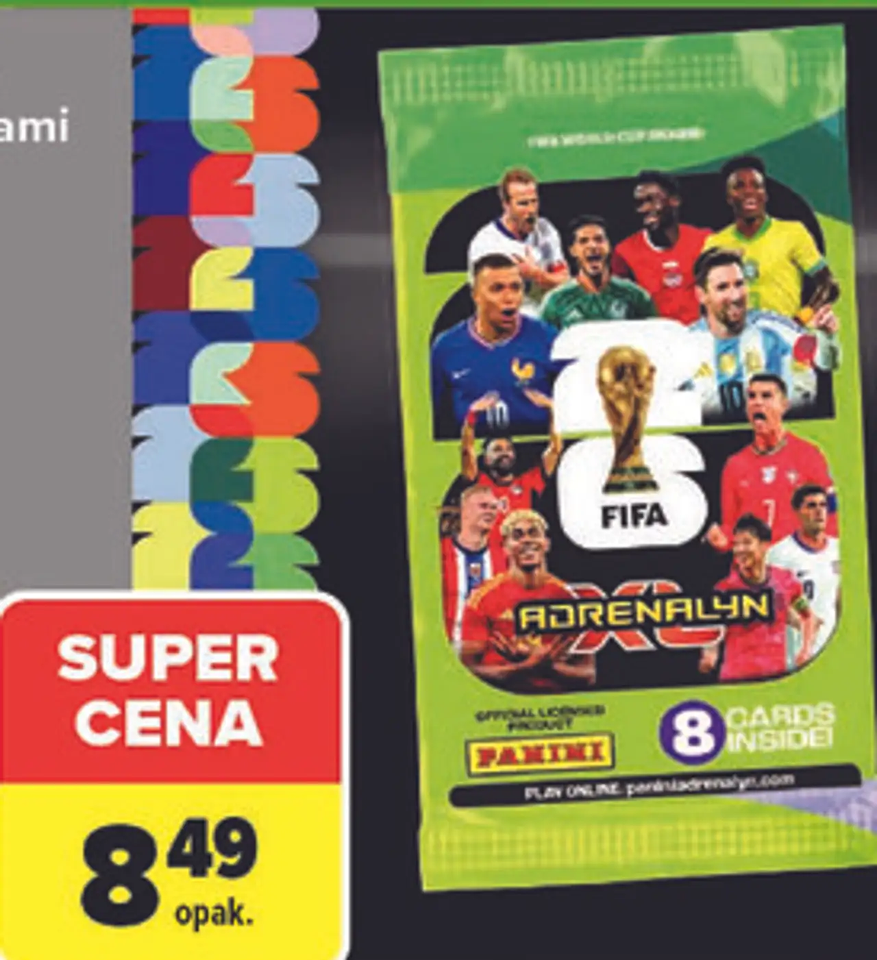 Saszetka z kartami Panini FIFA Adrenalyn