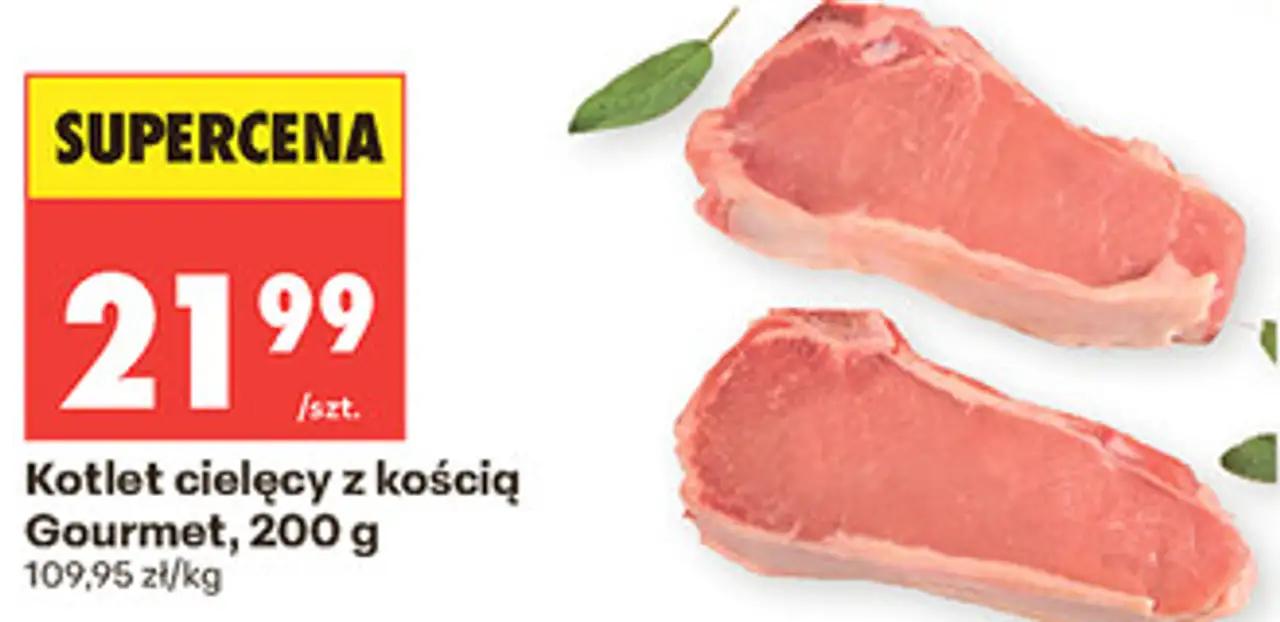 Kotlet cielęcy z kością Gourmet, 200 g