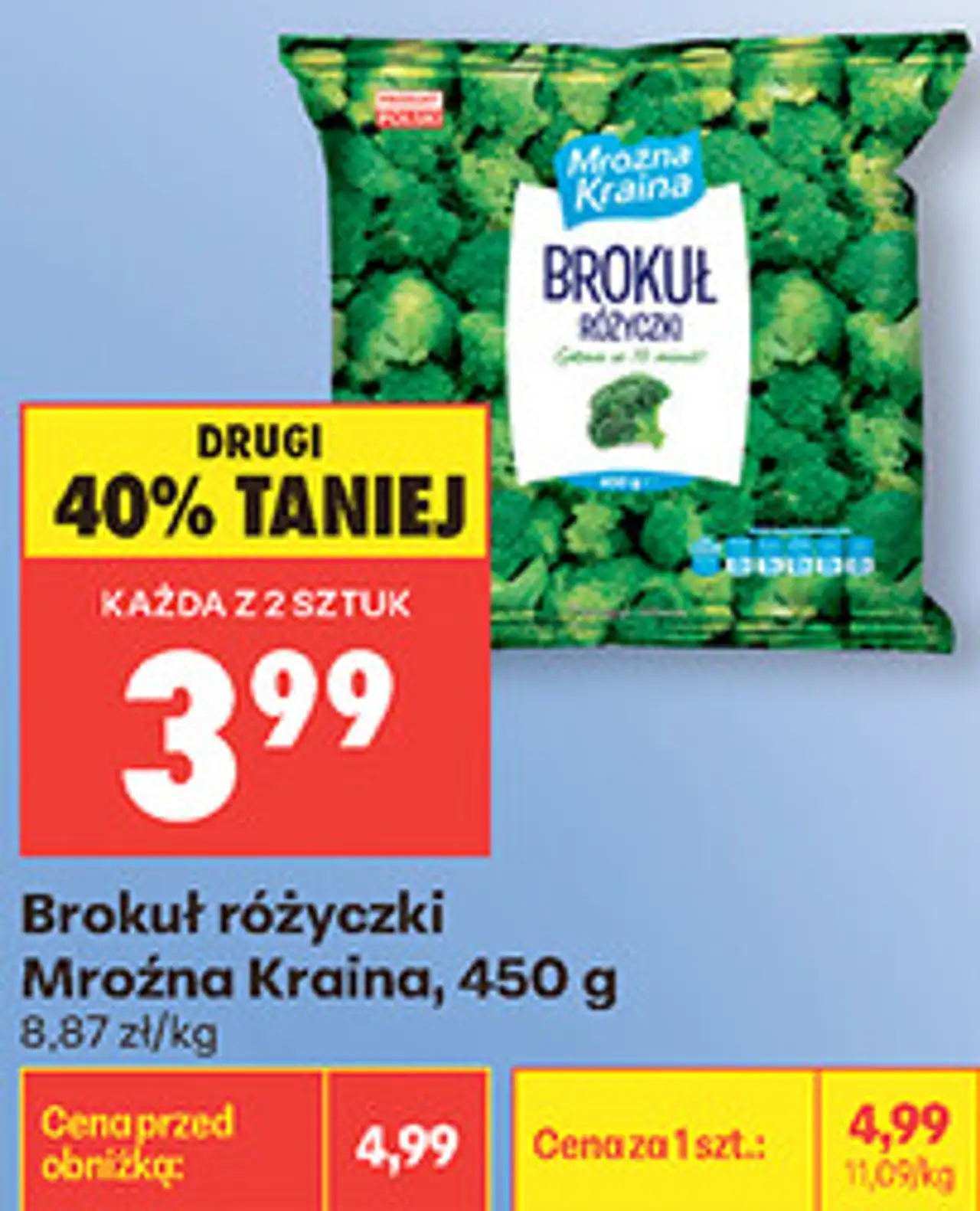 Brokuł różyczki Mroźna Kraina