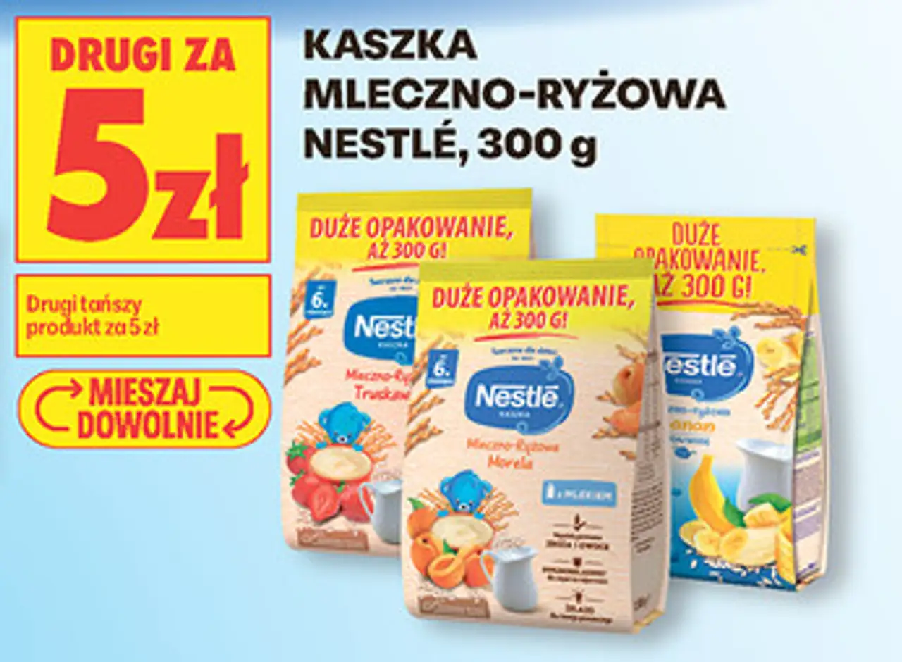 Kaszka mleczno-ryżowa Nestlé