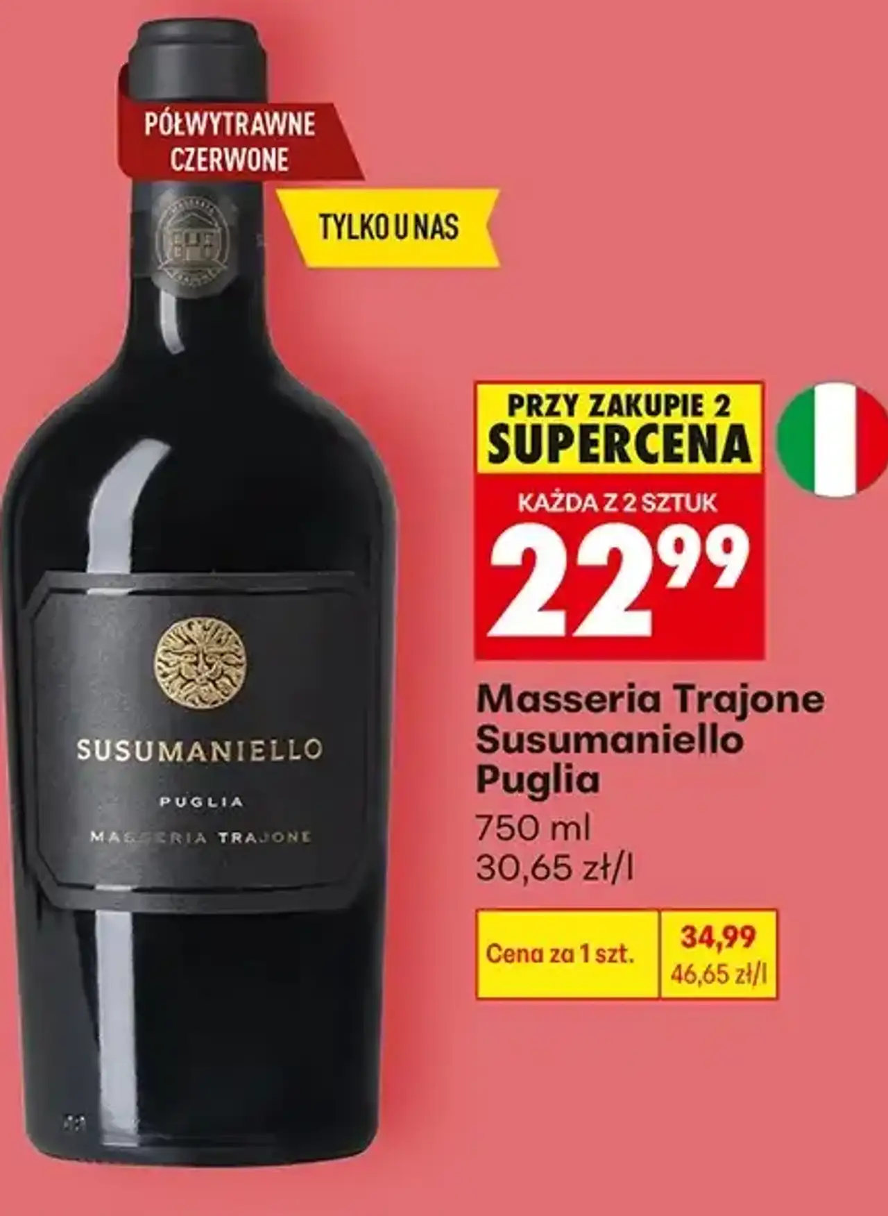 Masseria Trajone Susumaniello Puglia