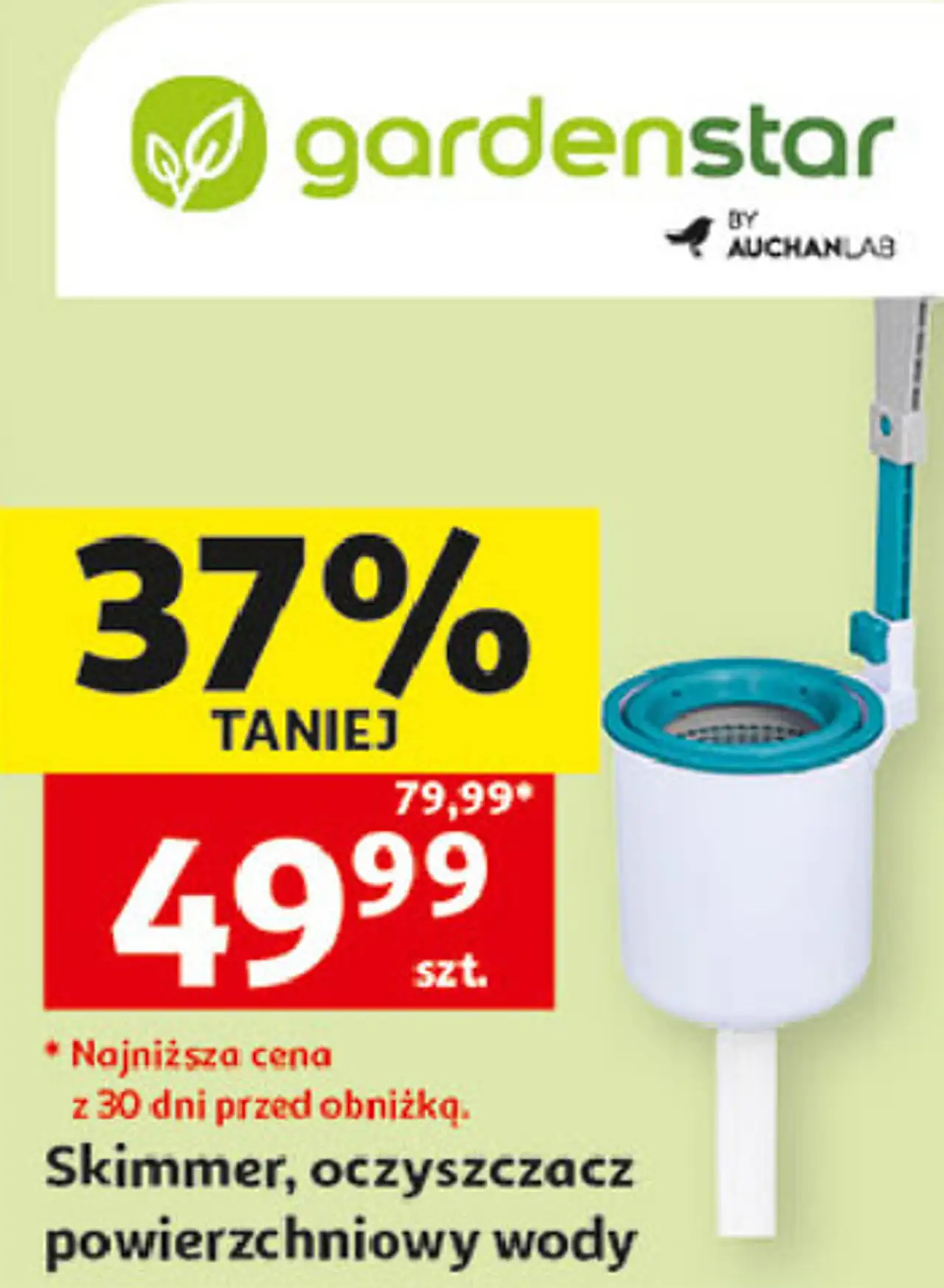 gardenstar Skimmer, oczyszczacz powierzchniowy wody