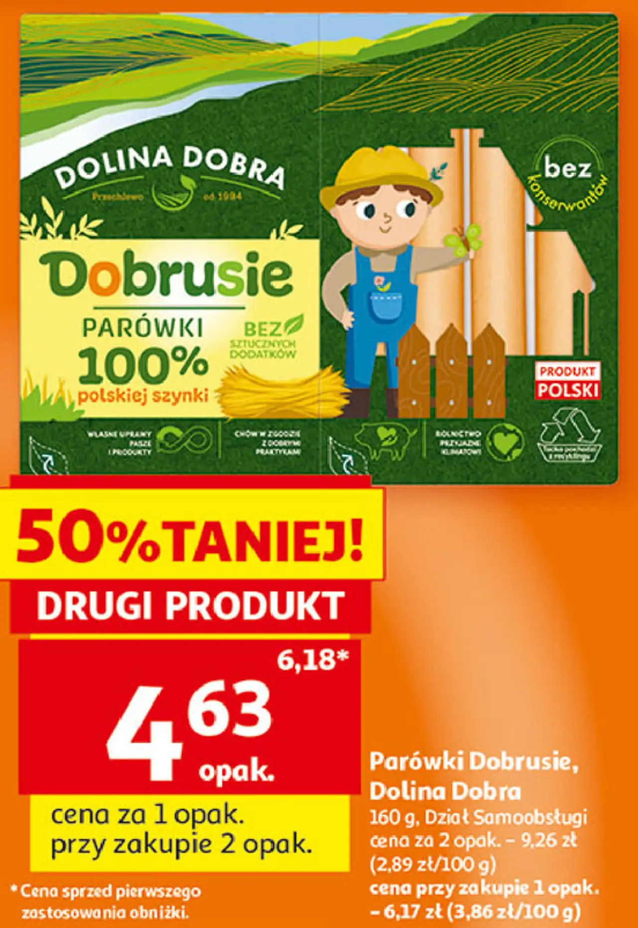 Parówki Dobrusie, Dolina Dobra