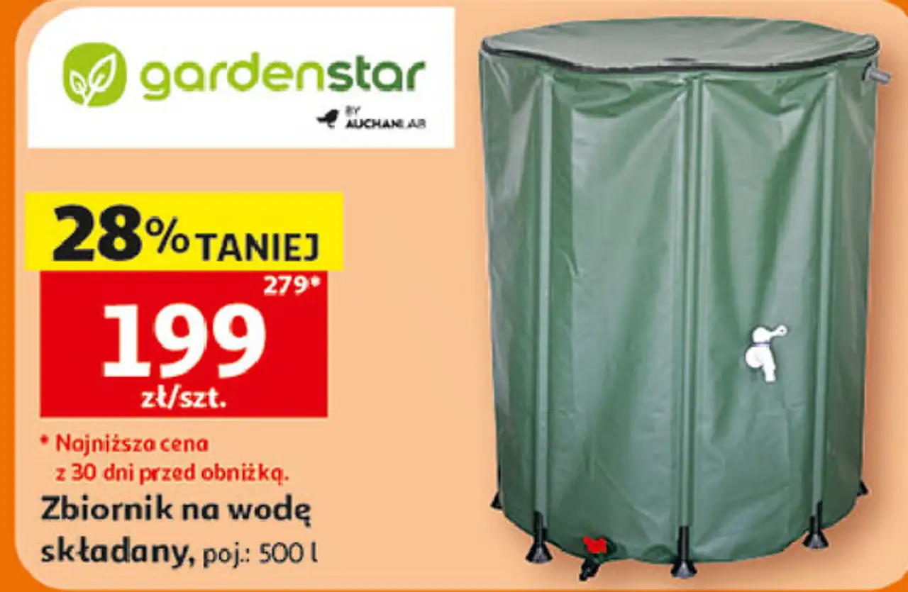 Zbiornik na wodę składany Gardenstar