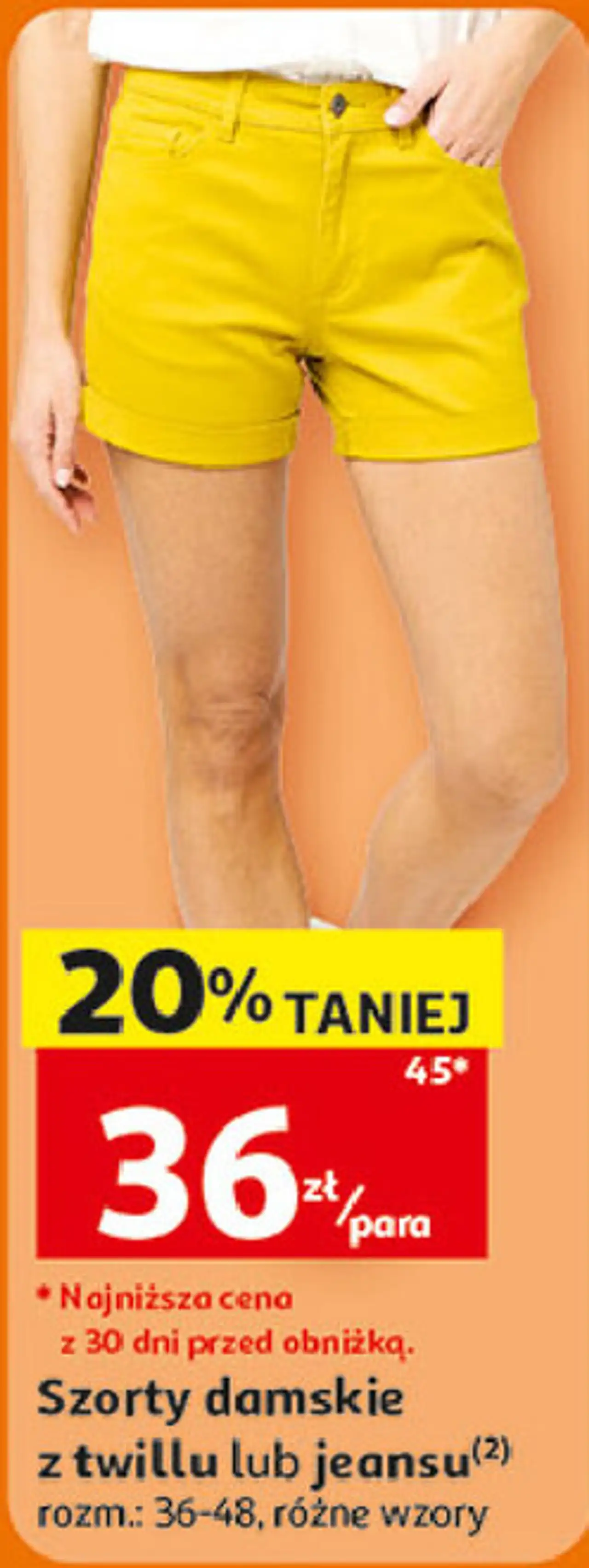 Inextenso Szorty damskie z twillu lub jeansu