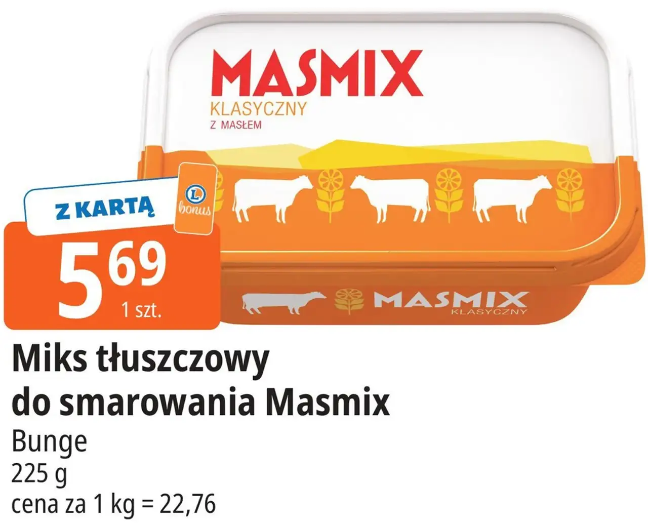Miks tłuszczowy do smarowania Masmix Bunge