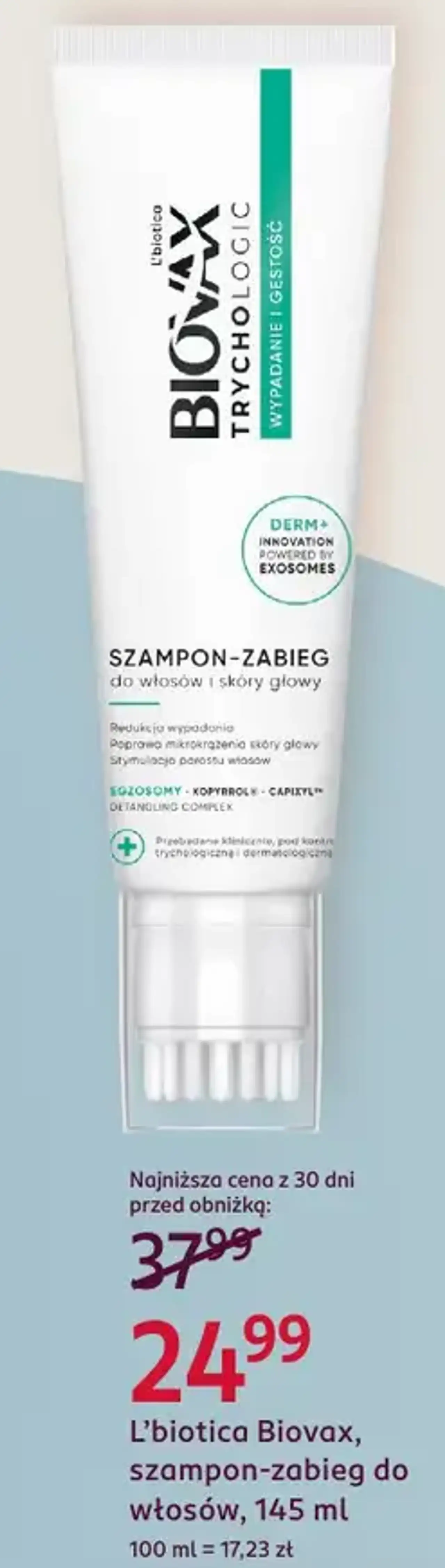 L'biotica Biovax, szampon-zabieg do włosów