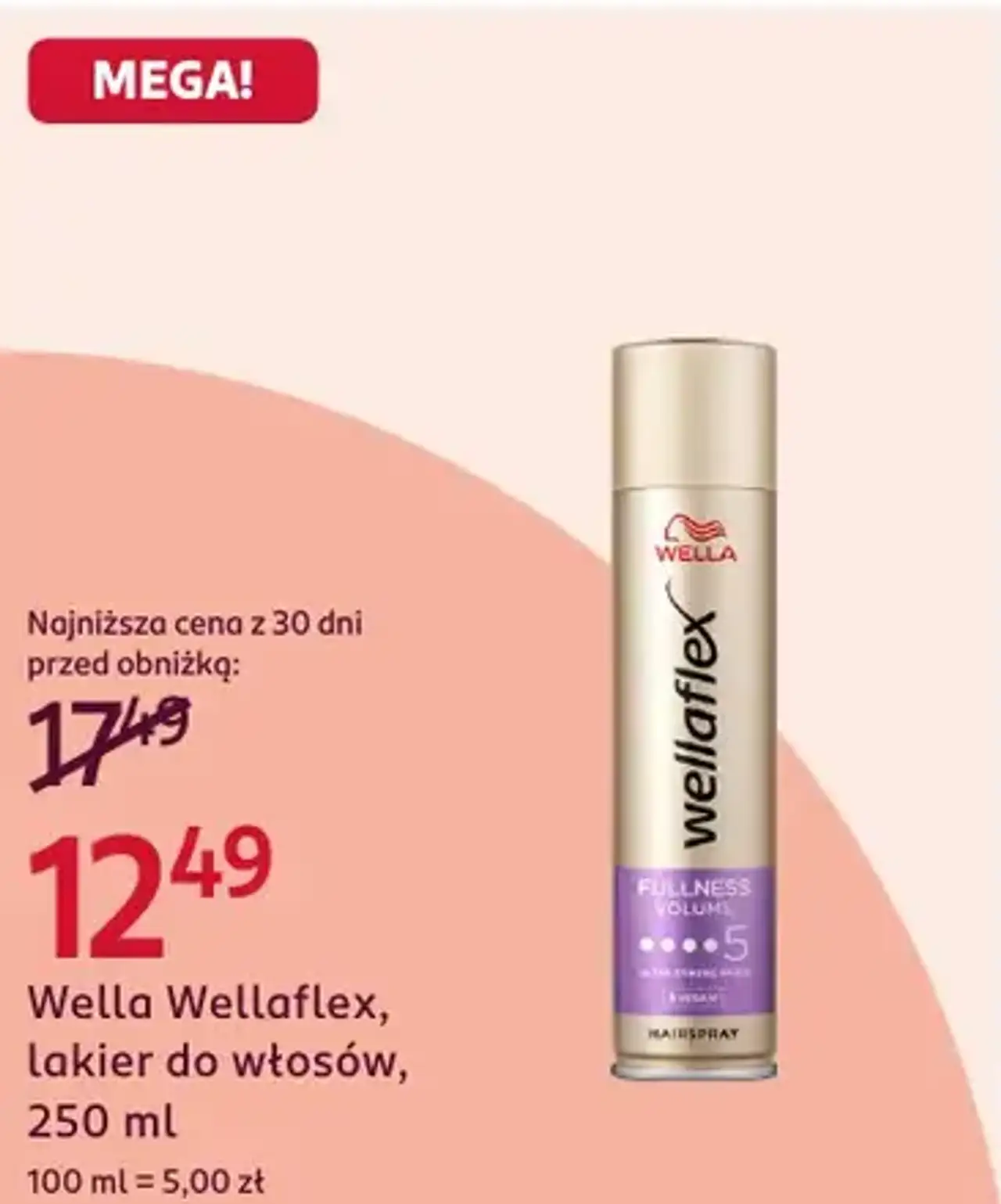 Wella Wellaflex, lakier do włosów