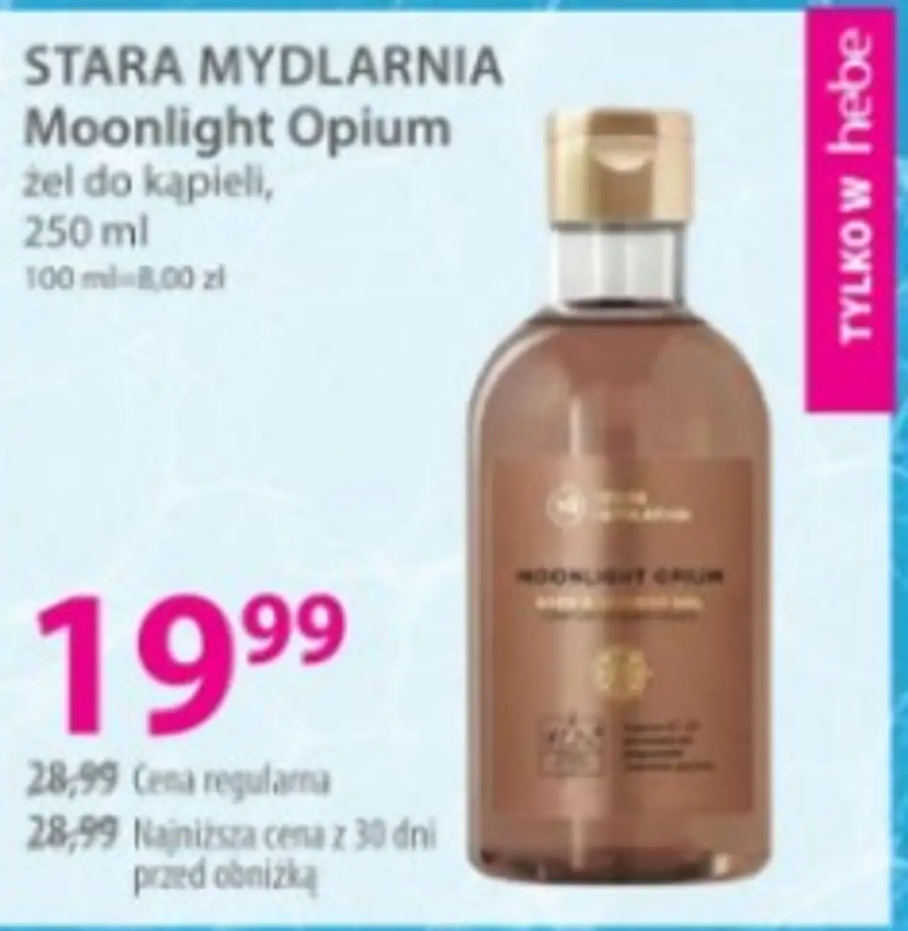 STARA MYDLARNIA Moonlight Opium Żel pod prysznic