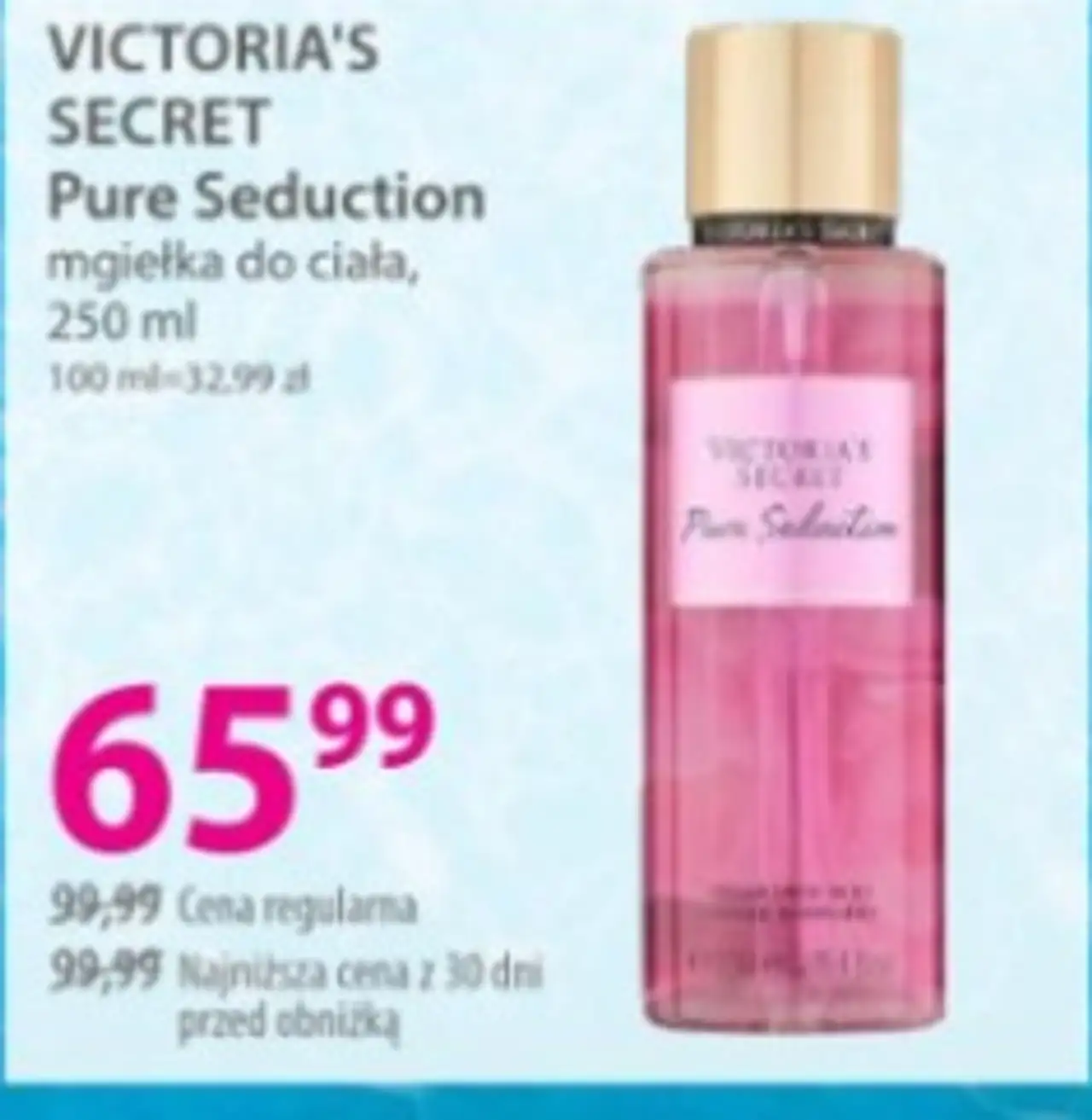 VICTORIA'S SECRET Pure Seduction Mgiełka do ciała