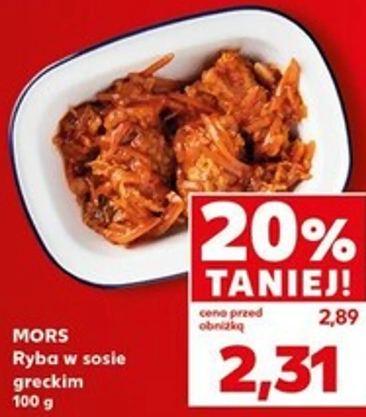 MORS Ryba w sosie greckim