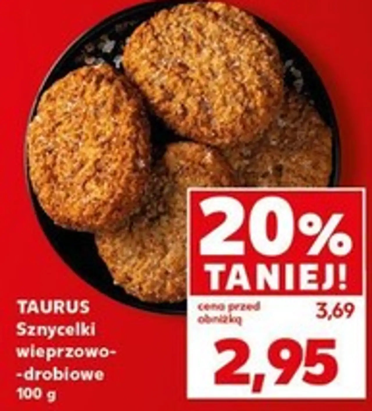 TAURUS Sznycelki wieprzowo-drobiowe