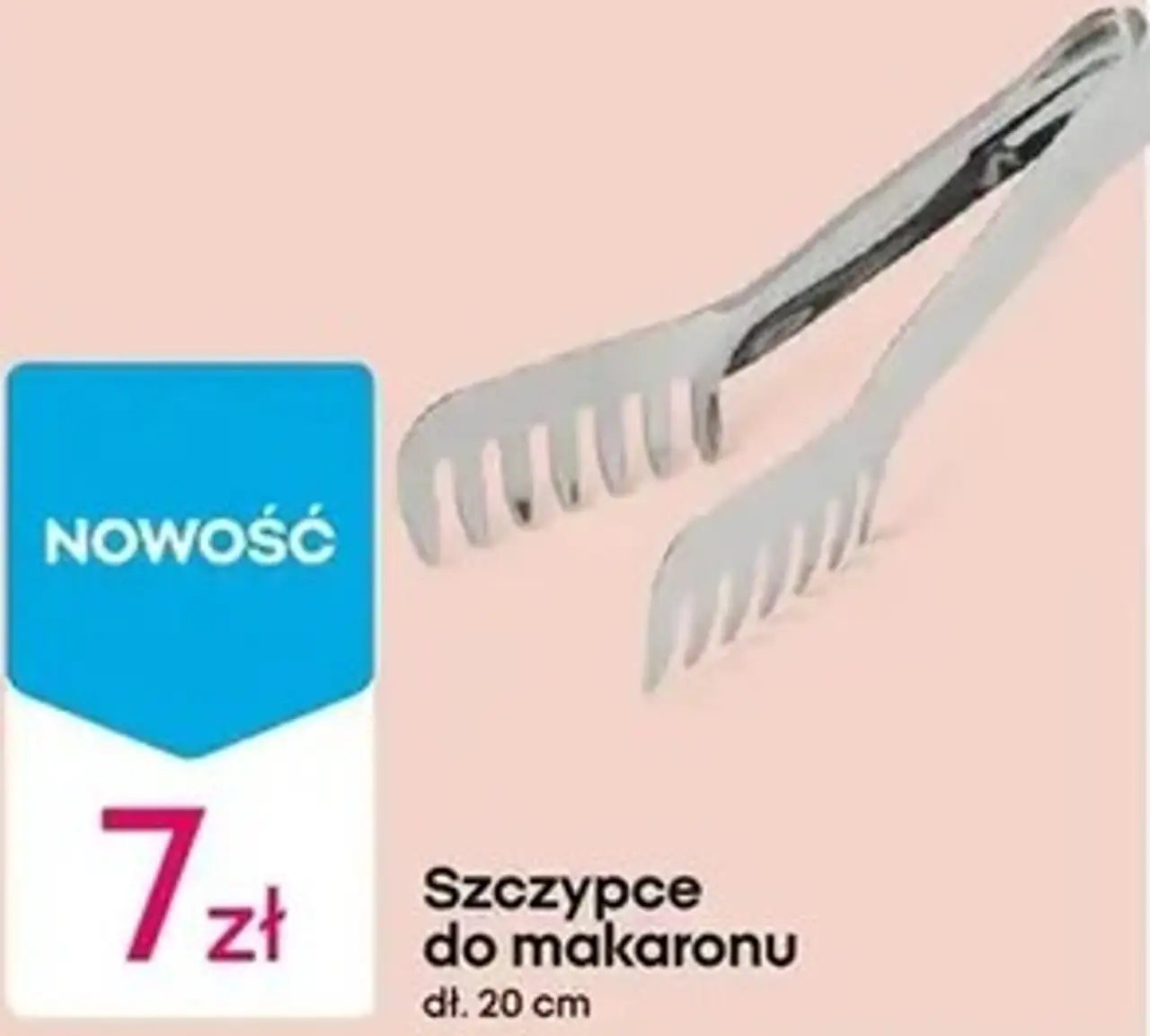 Szczypce do makaronu