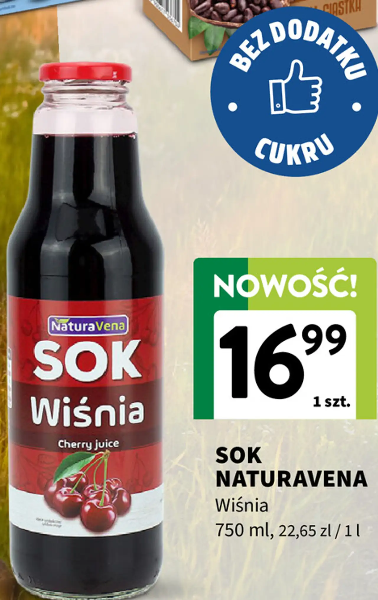 Sok Naturavena Wiśnia