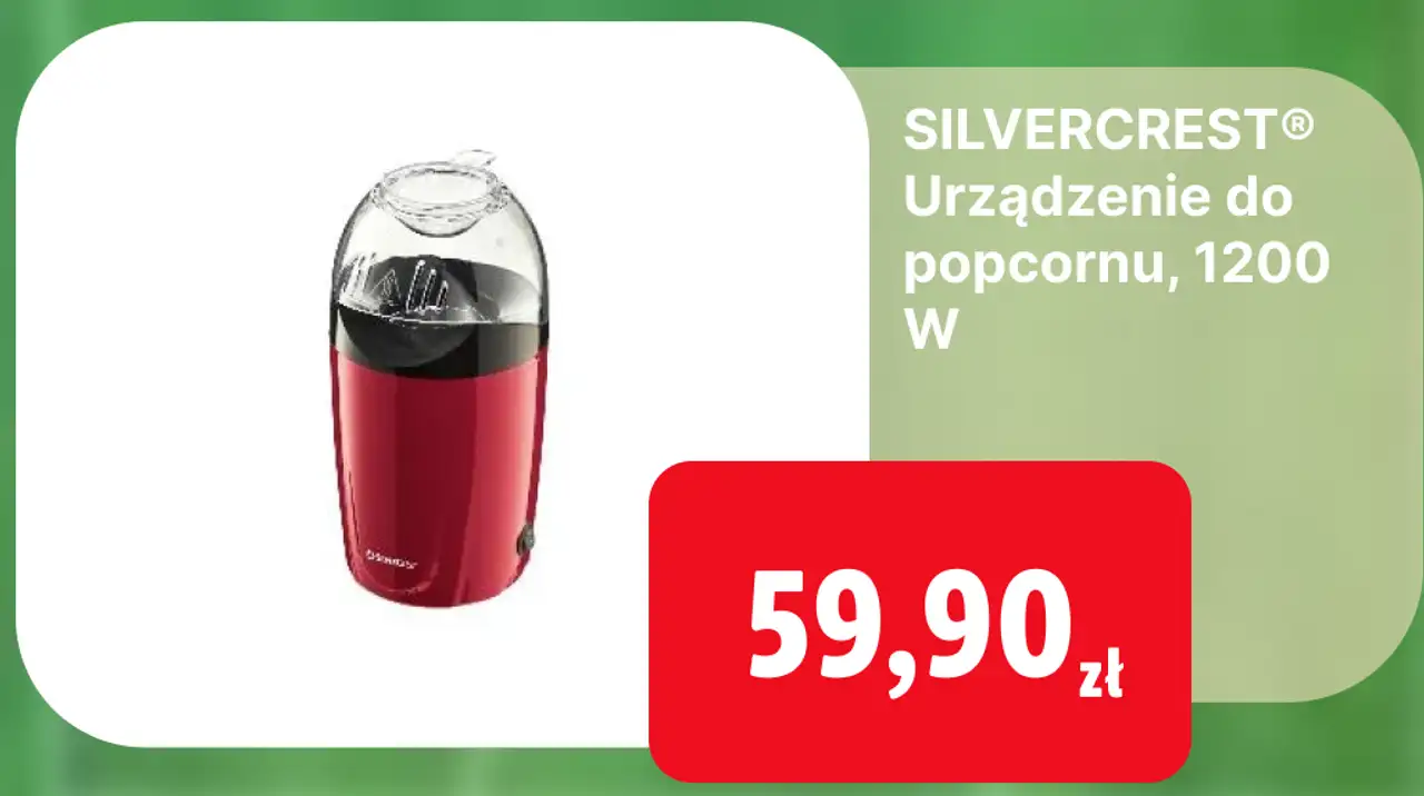 SILVERCREST Urządzenie do popcornu, 1200 W
