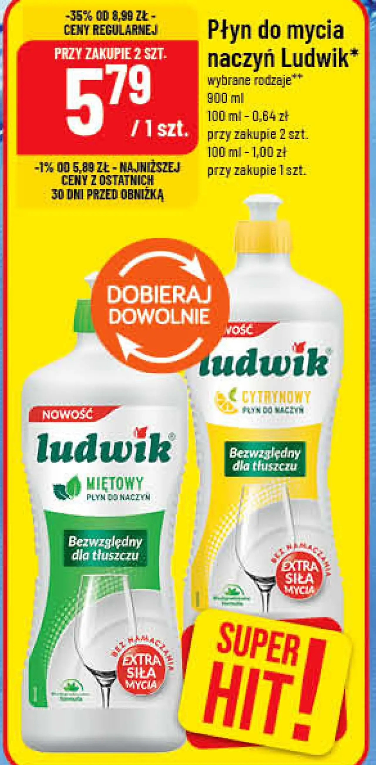 Płyn do mycia naczyń Ludwik