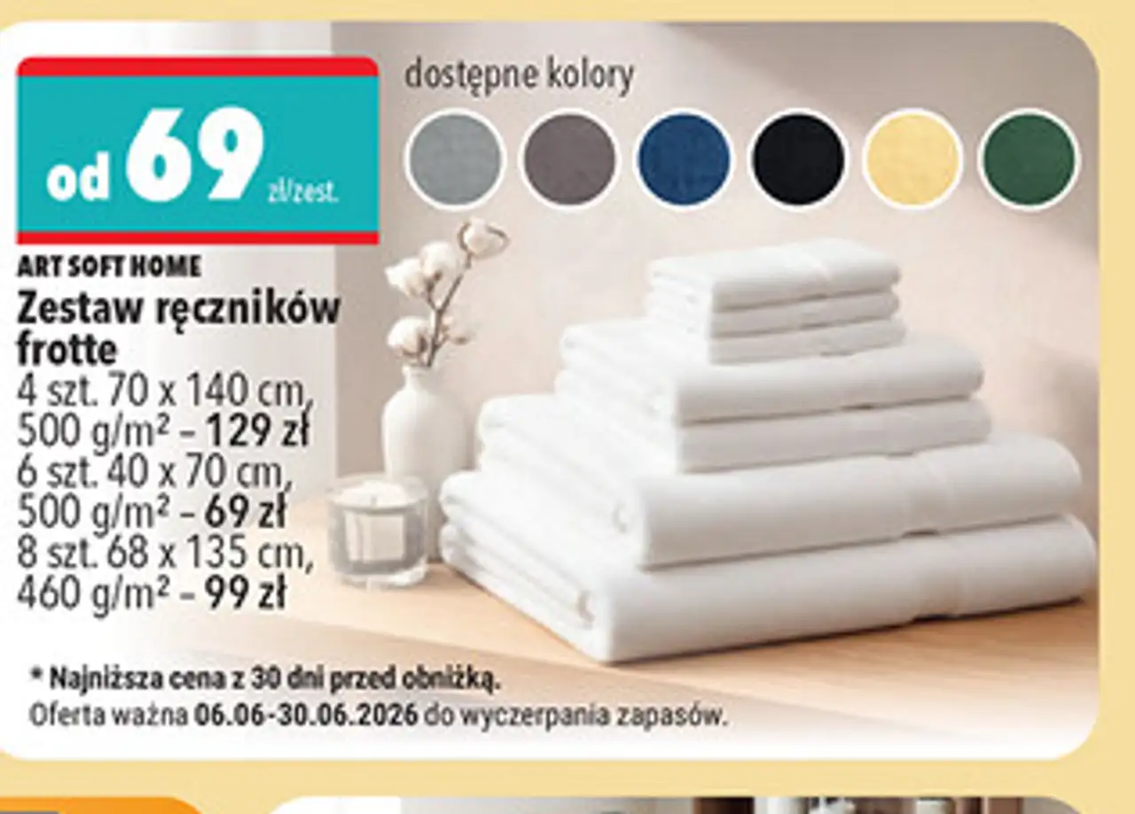 Art Soft Home Zestaw ręczników frotte