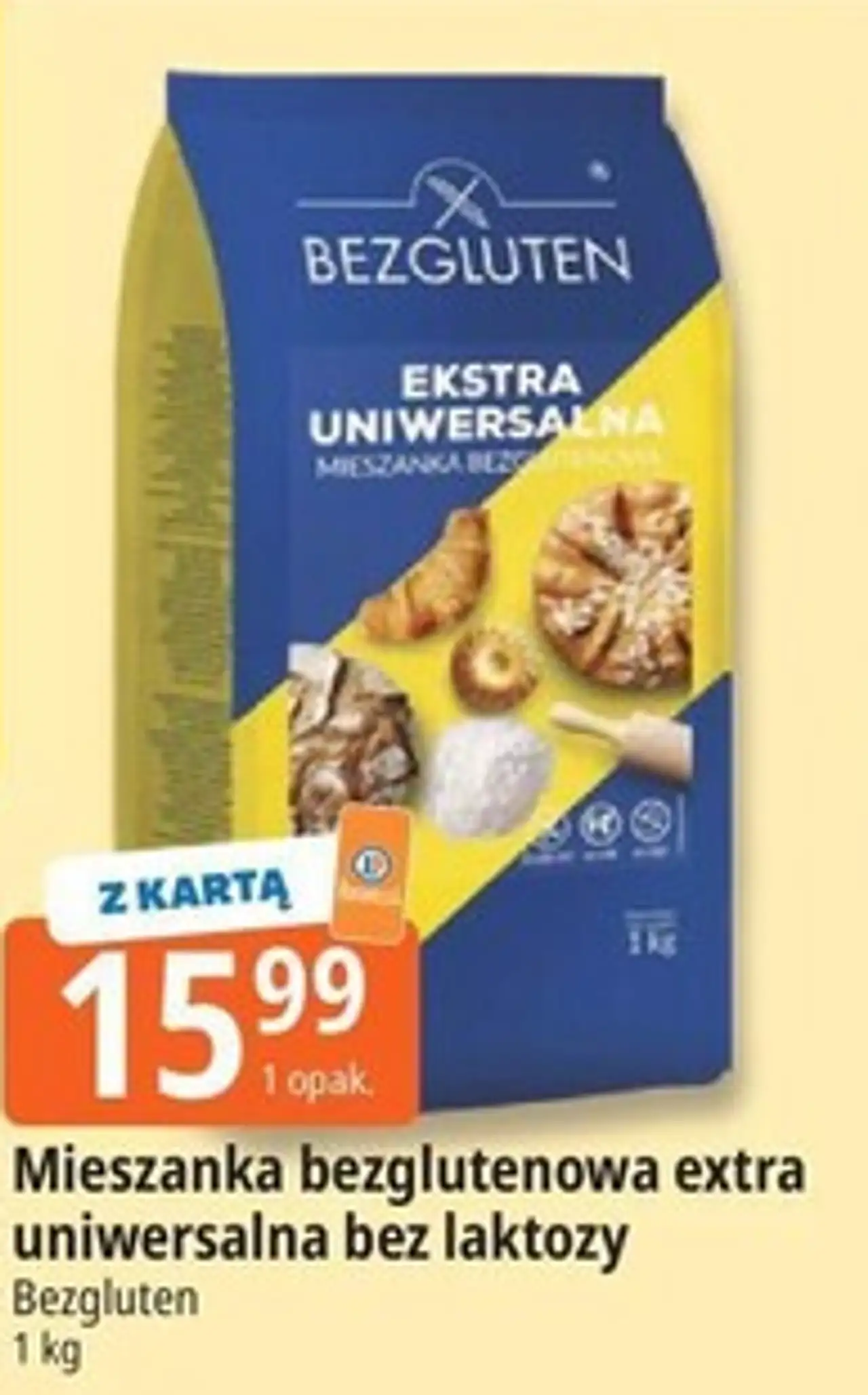 Bezgluten Mieszanka bezglutenowa extra uniwersalna bez laktozy