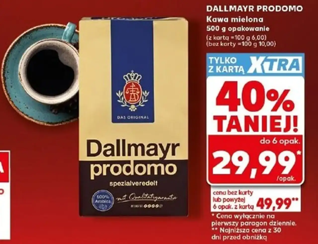Dallmayr Prodomo Kawa mielona