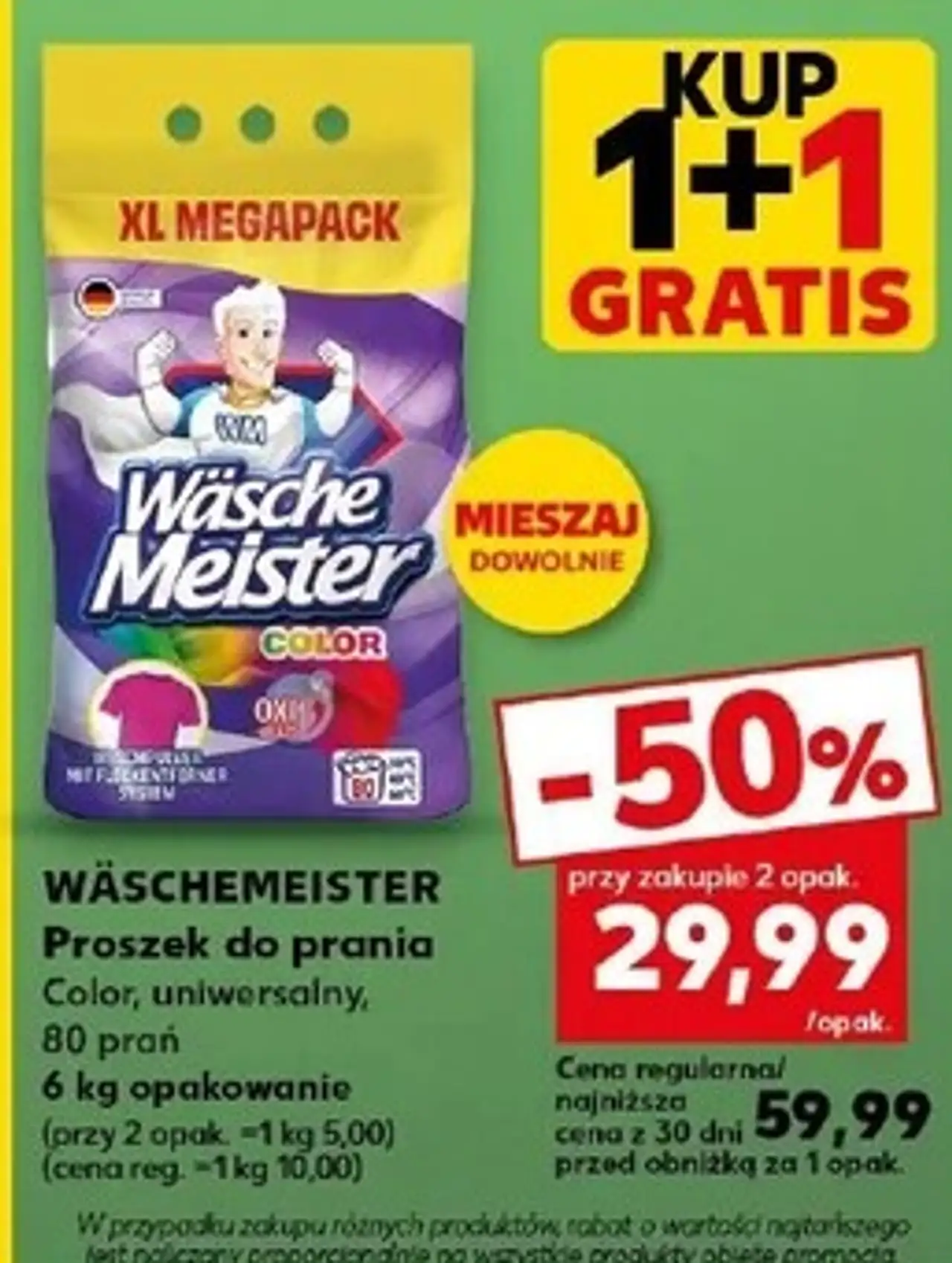 WÄSCHEMEISTER Proszek do prania
