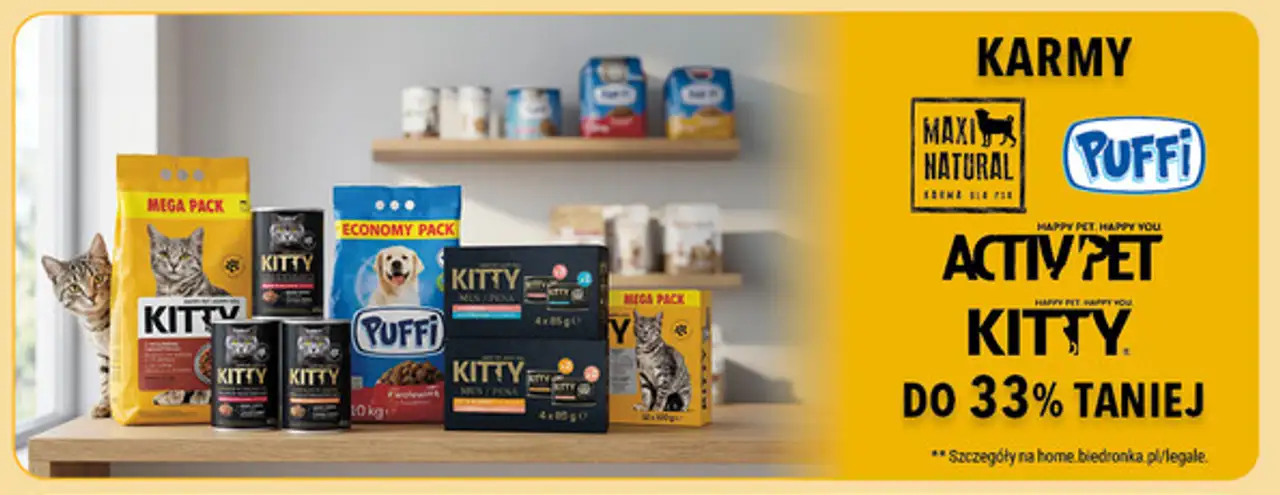 Karmy dla zwierząt Maxi Natural, Puffi, Activ'Pet, Kitty