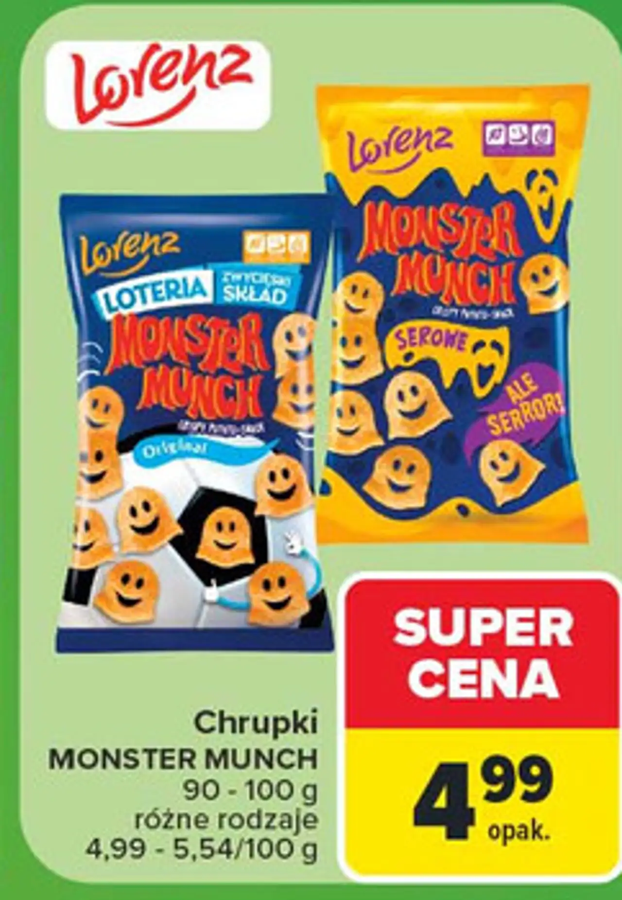 Chrupki original Lorenz Monster Munch