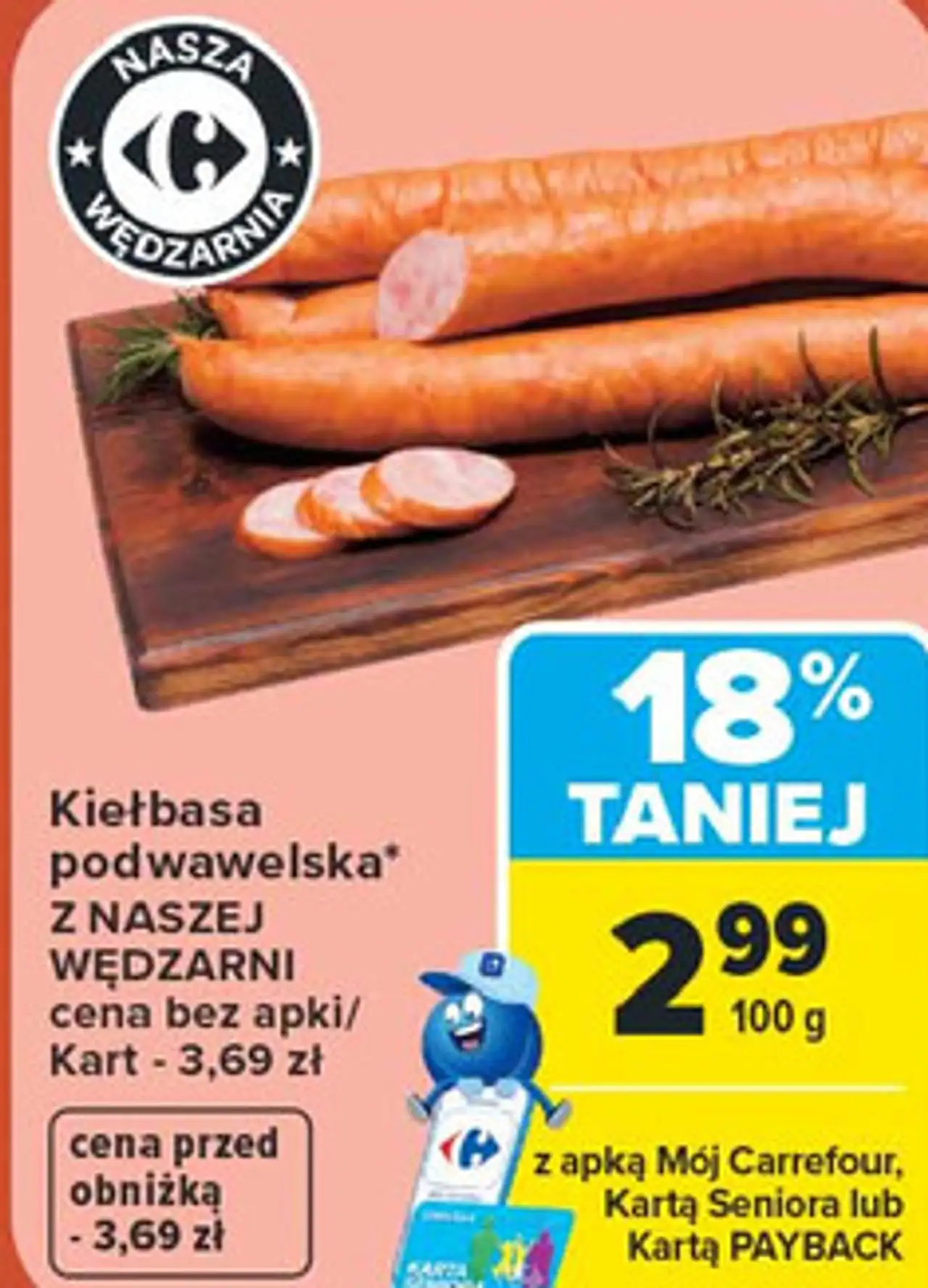 Kiełbasa podwawelska Z Naszej Wędzarni