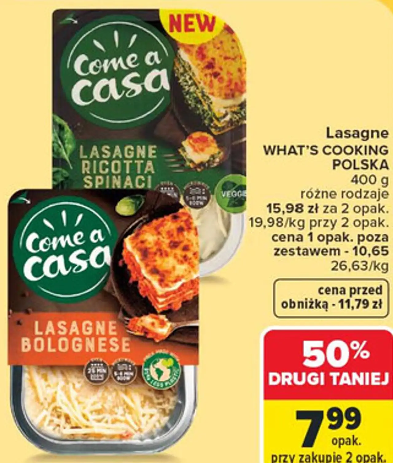 Lasagne Come a casa / What's Cooking Polska