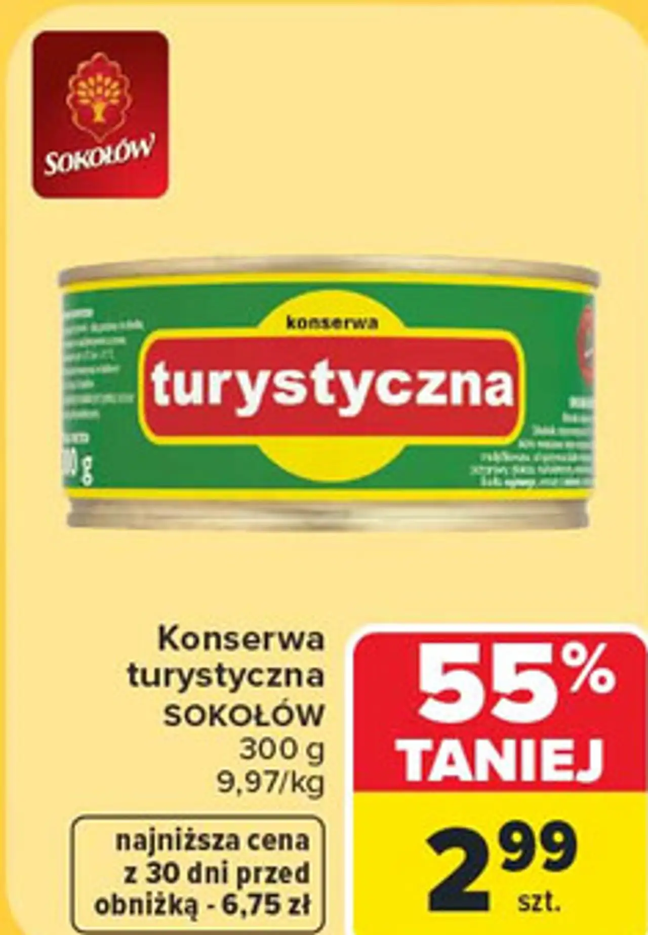 Konserwa turystyczna SOKOŁÓW