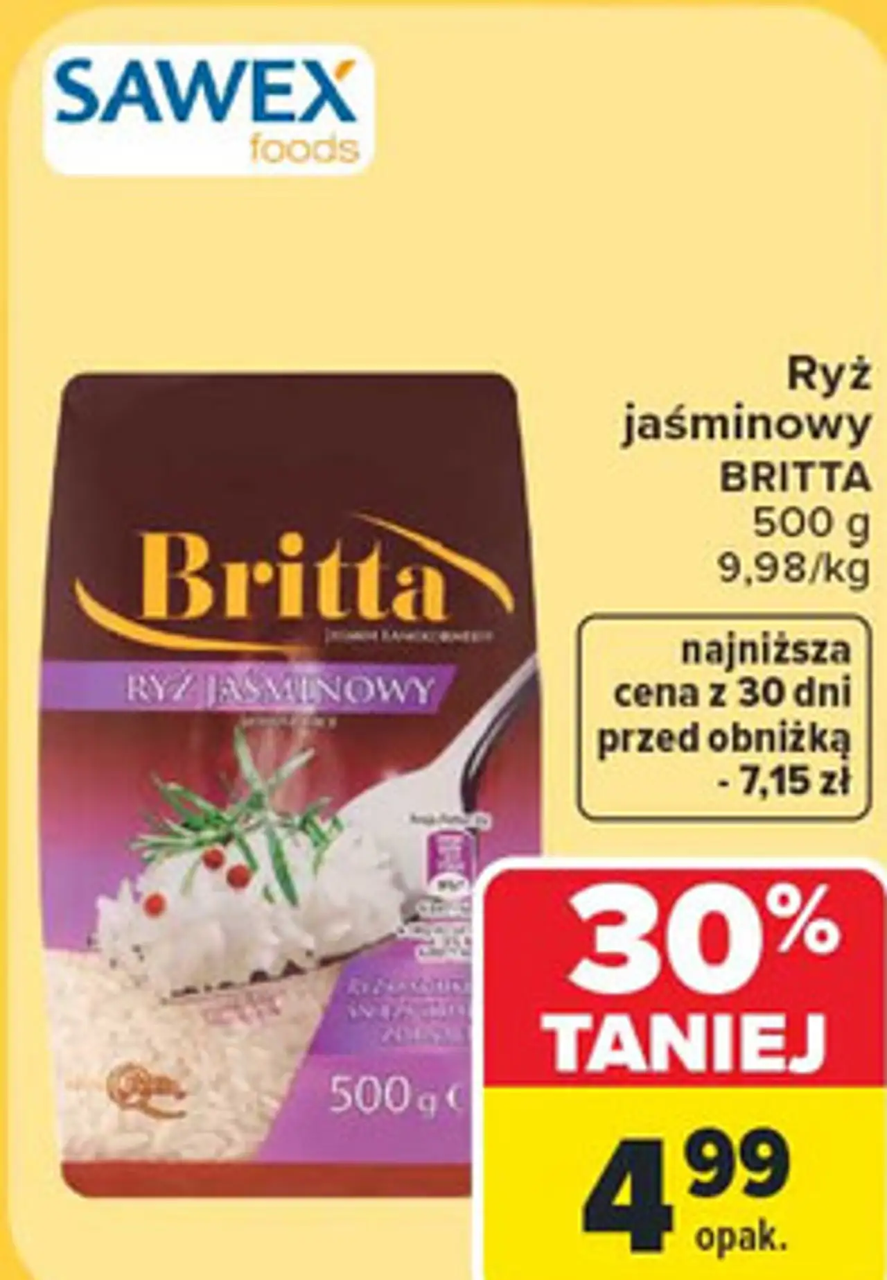 Ryż jaśminowy Britta