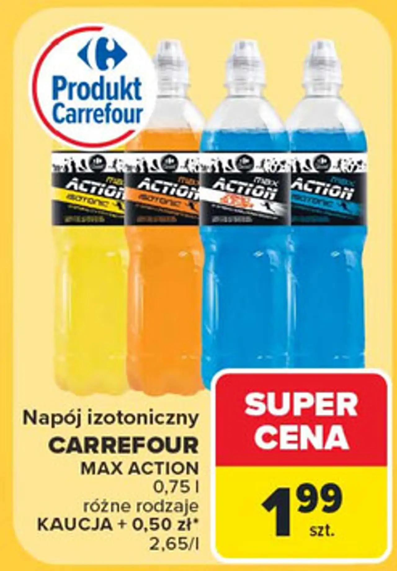 Napój cytrynowy Carrefour