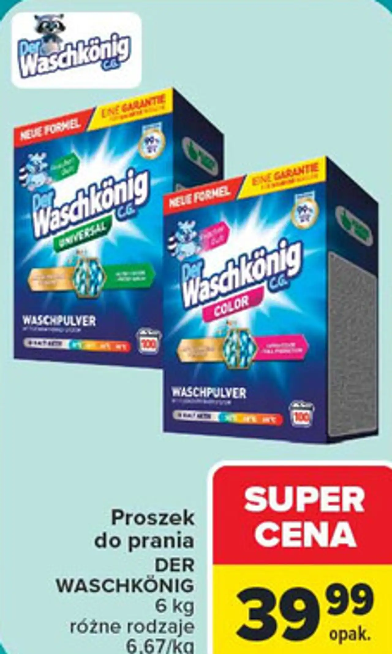 Proszek do prania Der Waschkoenig