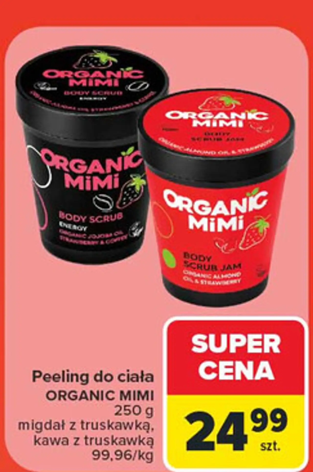 Peeling do ciała ORGANIC MIMI