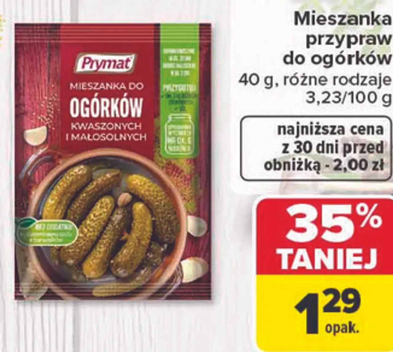 Prymat Mieszanka przypraw do ogórków